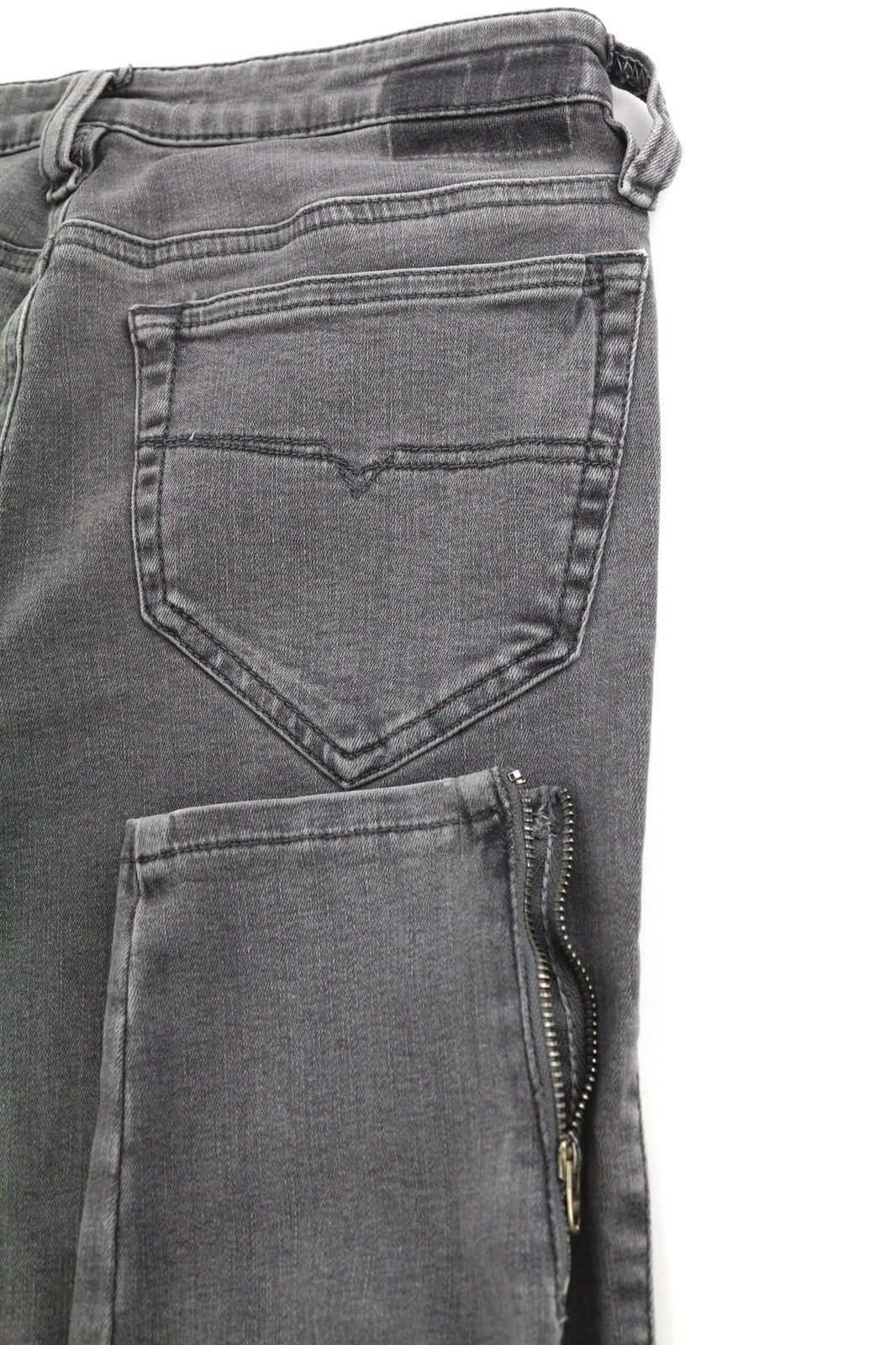 DIESEL Skinzee-Zip 0681F moteriški džinsai W26/L32 Super Slim Skinny RRP 180 € 