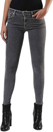 DIESEL Skinzee-Zip 0681F Womens Jeans W24/L32 Super Slim Skinny RRP€180