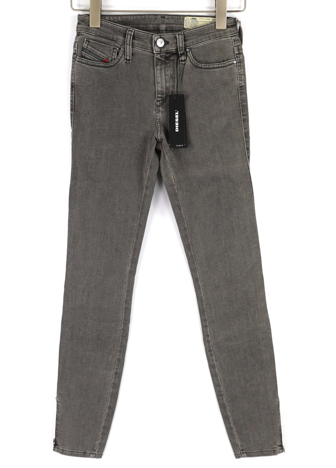 DIESEL Skinzee-Zip 0681F Womens Jeans W24/L32 Super Slim Skinny RRP€180