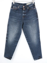 DIESEL Alys 084ZK Women's Straight Fit W28/L30 Dark Non-Stretch Denim