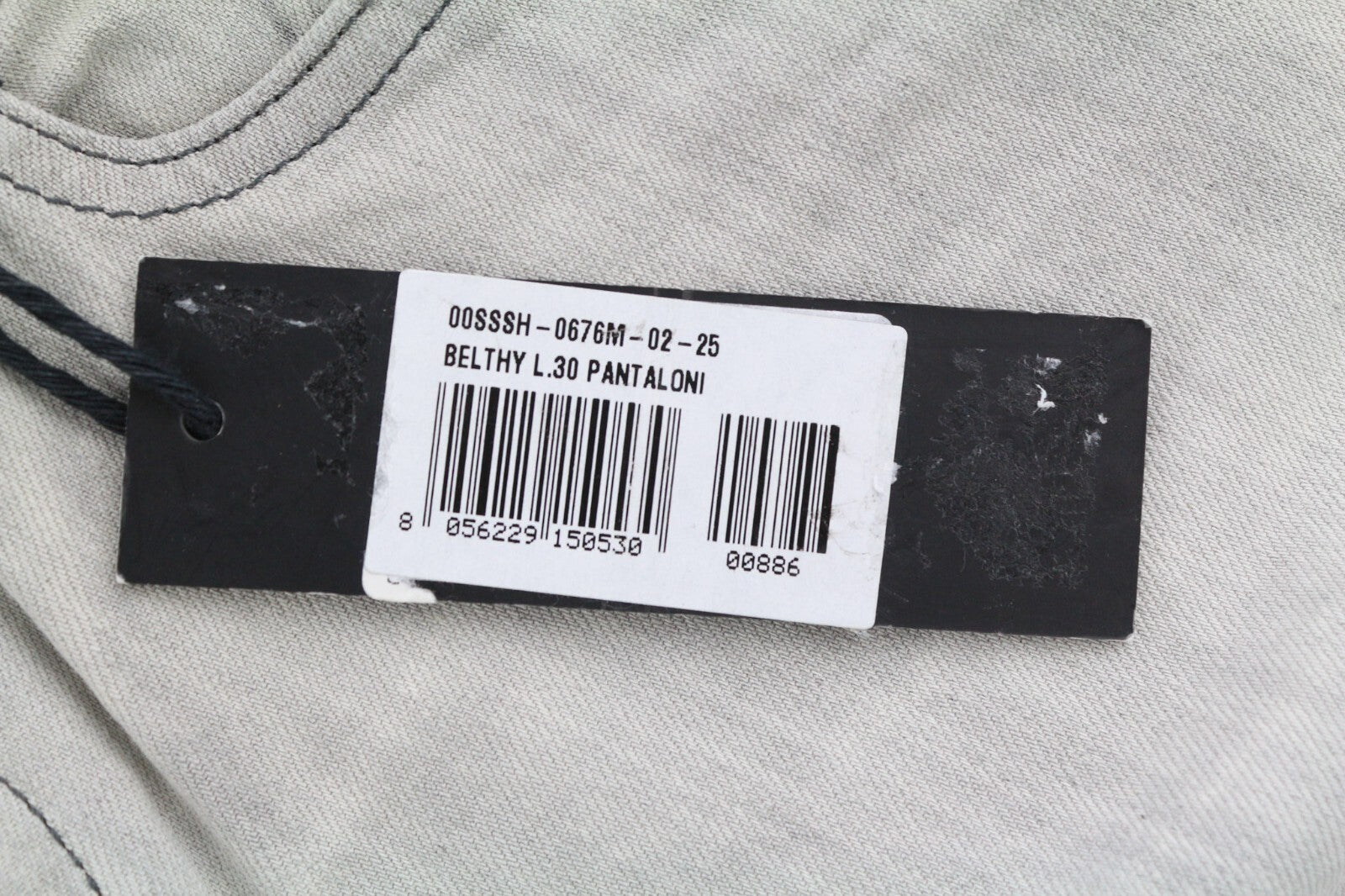 DIESEL D.N.A. Belthy 0676M Women Jeans W25/L30 RRP€180 Slim Straight Low Waist