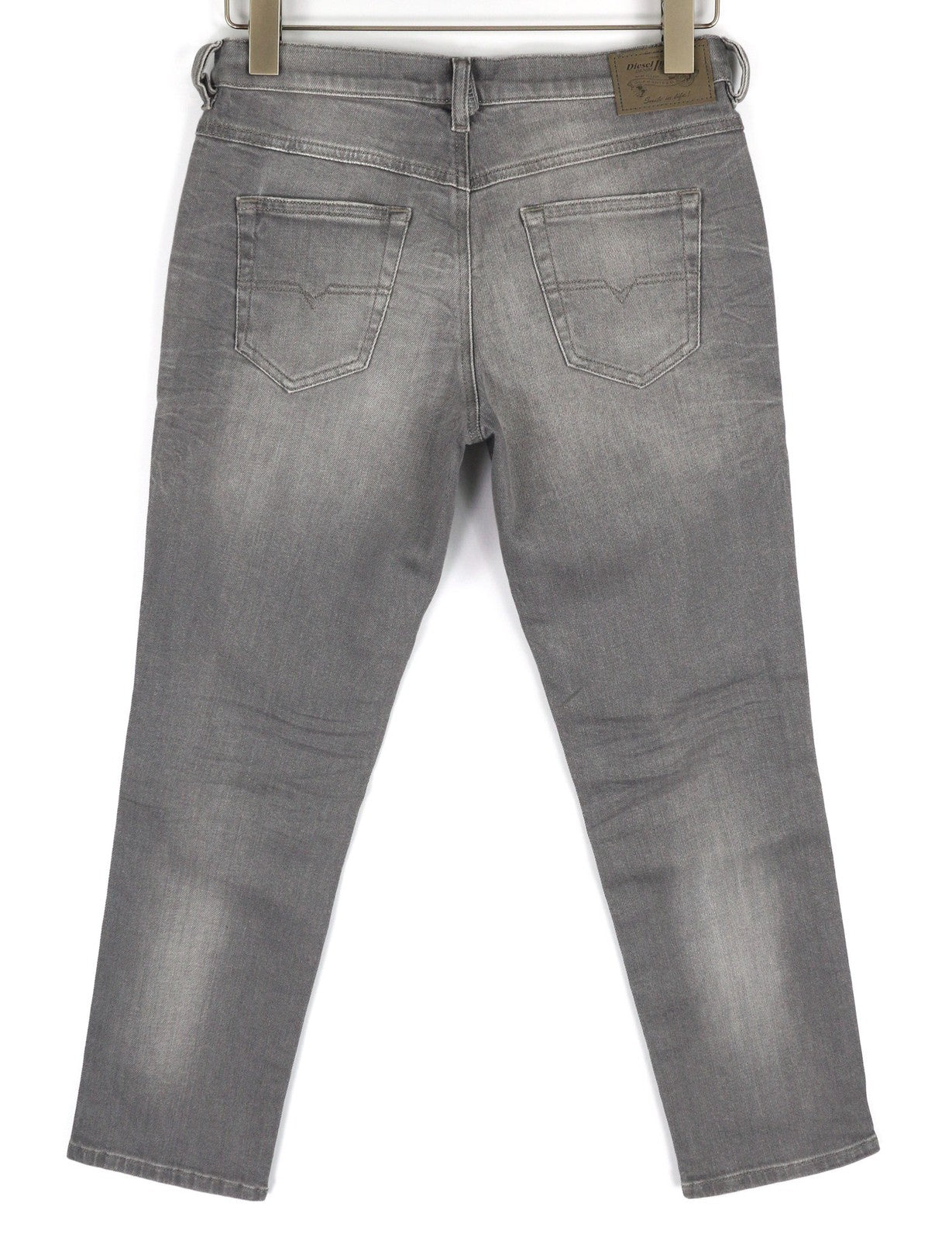 DIESEL Belthy-Ankle 0853H moteriški džinsai W26/L32 Slim Straight žemo juosmens RRP 200 € 