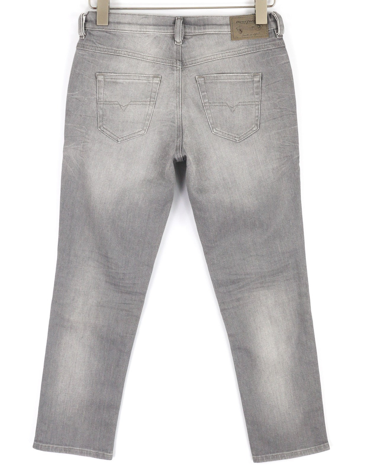 DIESEL Belthy-Ankle 0853H moteriški džinsai W25/L32 Slim Straight žemu juosmeniu RRP 200 € 