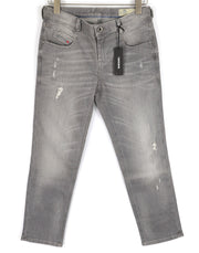 DIESEL Belthy-Ankle 0853H moteriški džinsai W26/L32 Slim Straight žemo juosmens RRP 200 € 