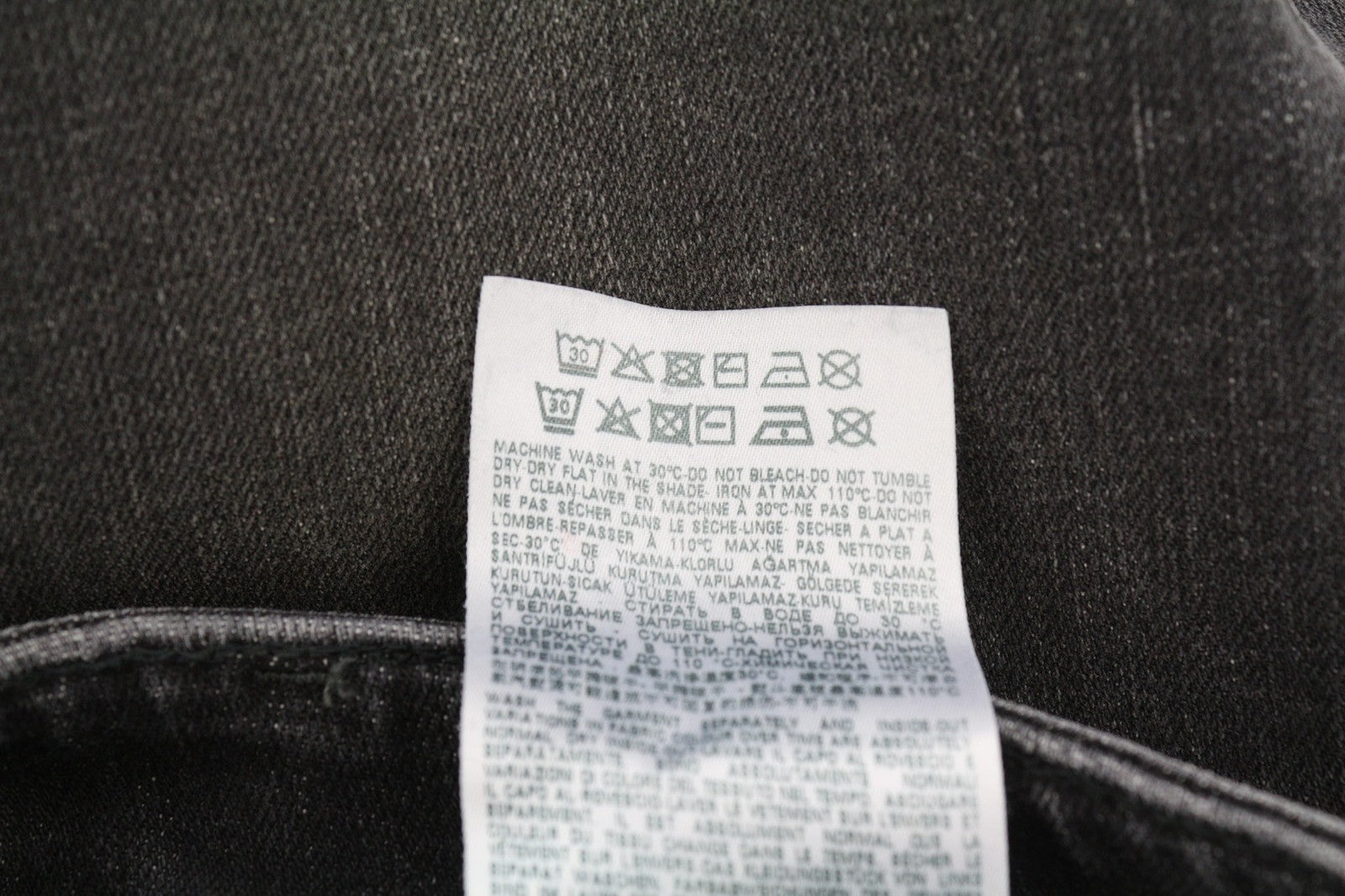 DIESEL D-Joy 09B12 moteriški džinsai W27/L32 Slim Regular Waist Tamprūs, juodi, RRP 175 € 