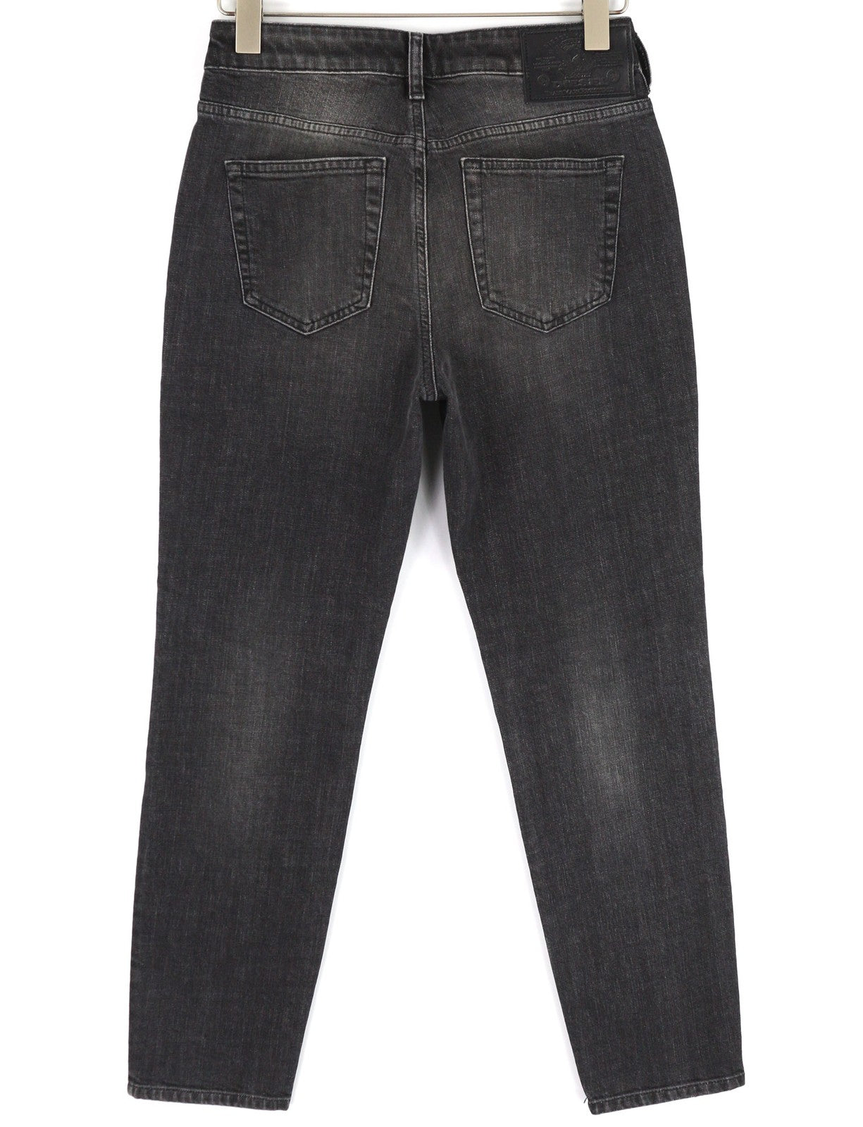 DIESEL D-Joy 09B12 moteriški džinsai W27/L32 Slim Regular Waist Tamprūs, juodi, RRP 175 € 