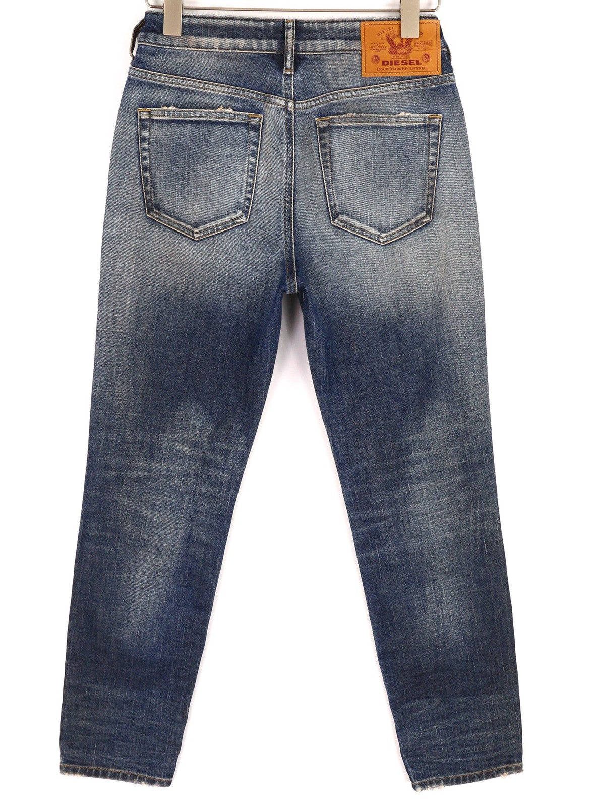 DIESEL D-Joy Z9A05 moteriški džinsai W27/L32 Slim Regular Waist Tamprūs, mėlyni RRP 195 € 