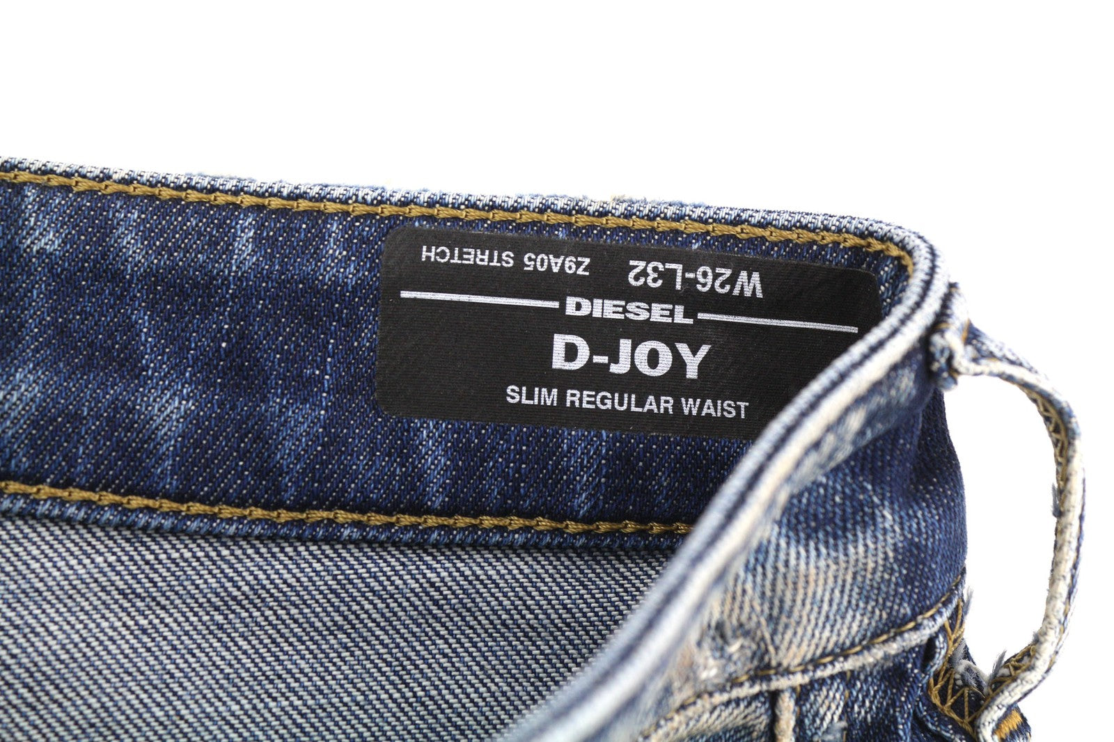 DIESEL D-Joy Z9A05 Womens Jeans W26/L32 Slim Regular Stretch Wash Blue RRP€195