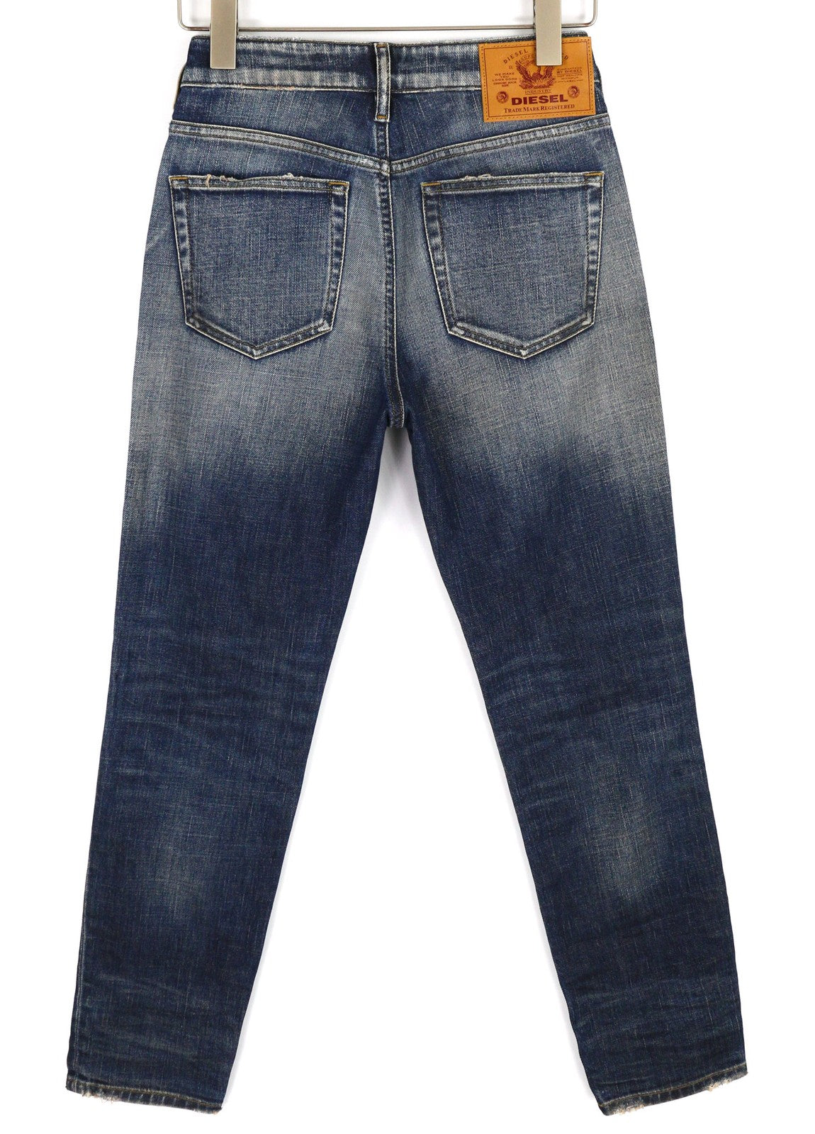 DIESEL D-Joy Z9A05 moteriški džinsai W25/L32 Slim Regular Waist Tamprūs, mėlyni RRP 195 € 