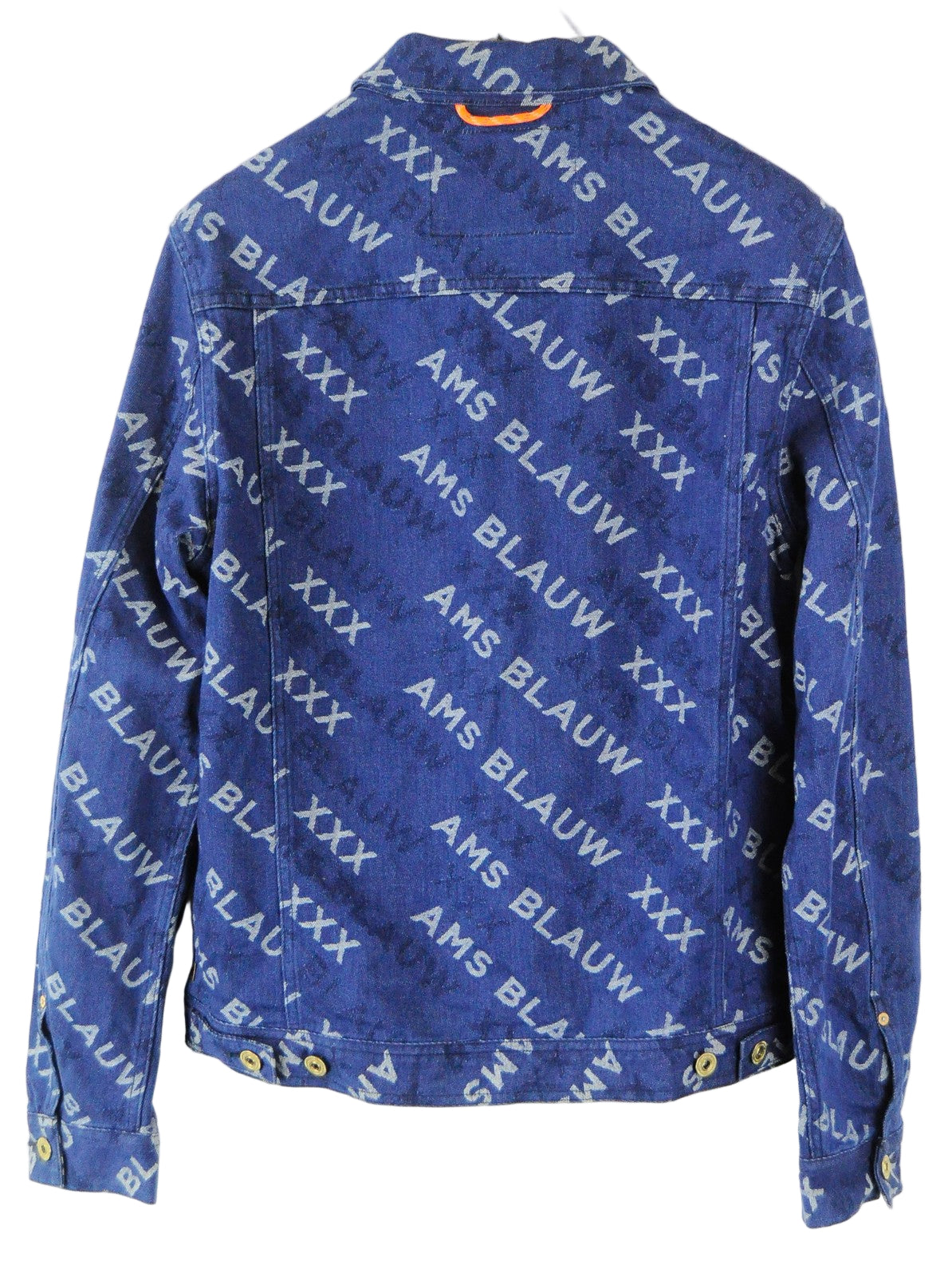 SCOTCH &amp; SODA Blauw L striukė Mėlyna raštuota ilgomis rankovėmis 