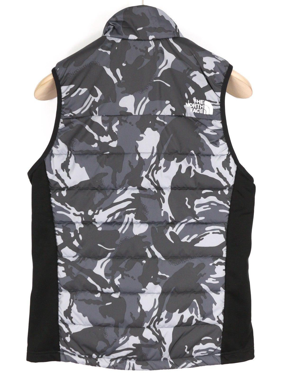 „THE NORTH FACE“ nauja vatinė vyriška liemenė XS su užtrauktuku, izoliacija, dygsniuota, kamufliažinė 
