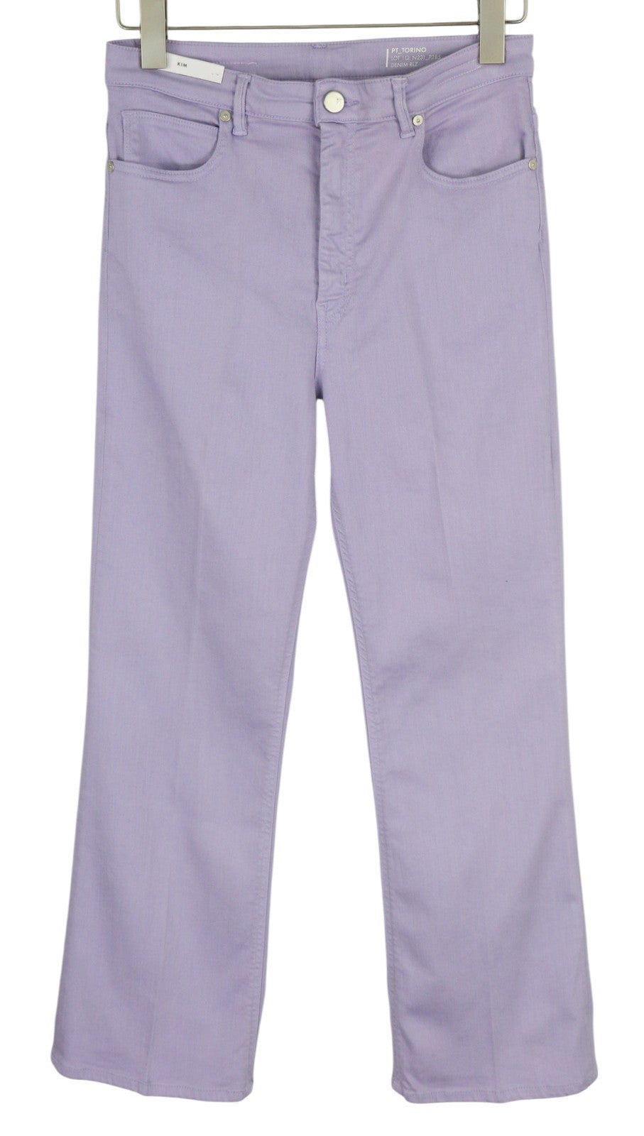 PT TORINO Kim Womens Jeans W30 Violet Purple Bootcut  Stretch Ankle RRP€225