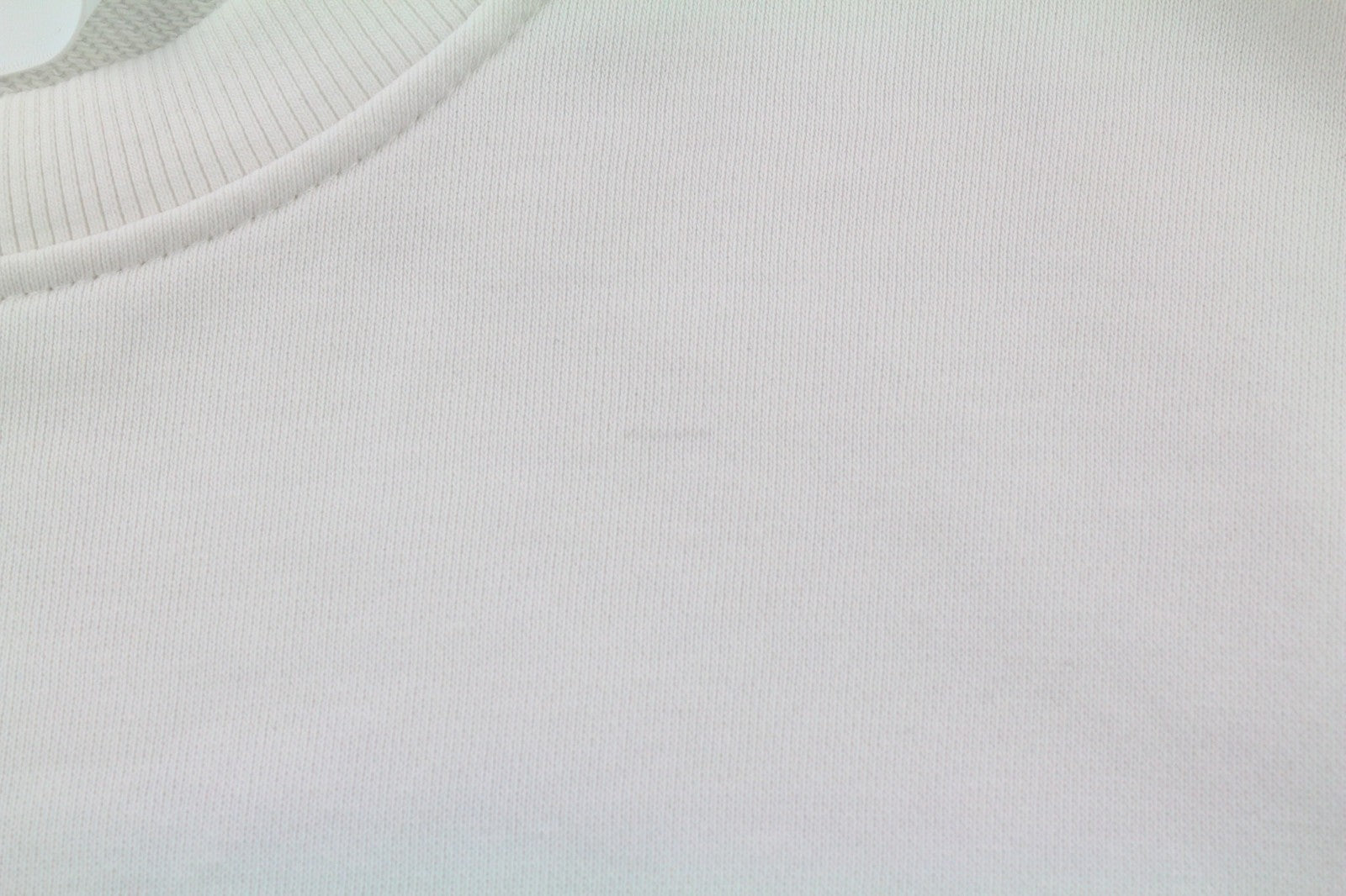 RICHMOND X vyriškas džemperis M, baltas medvilninis ilgomis rankovėmis 