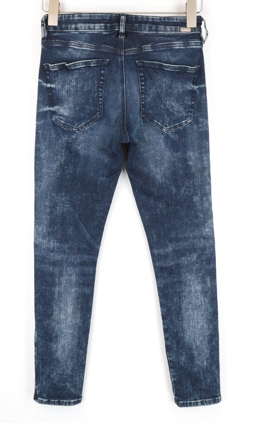 DIESEL Slandy-Zip 069GW moteriški W26/L30 itin aptempti tamprūs mėlyni medvilniniai džinsai 