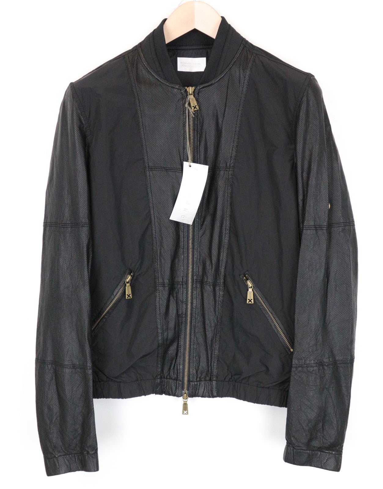 RICHMOND vyriška striukė 48 juoda, užtrauktuku, ilga, lengva, vienaeilė, viršutiniai drabužiai 