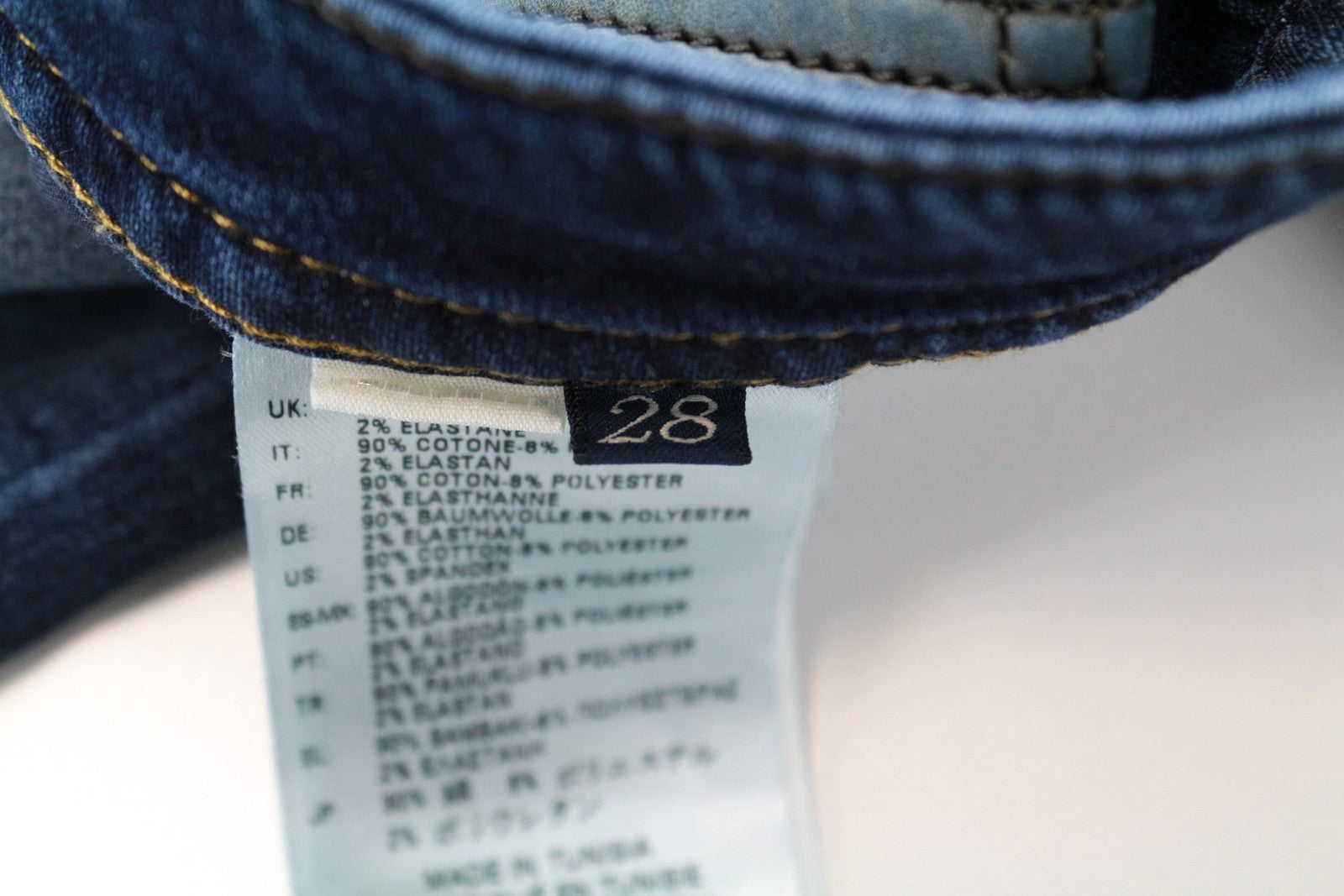 DIESEL Thavar-NE 0662L vyriški džinsai W28 Ripped Jogg mėlyni, tamprūs, ploni 