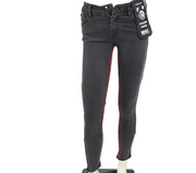 DIESEL Slandy-F 082AM moteriški pilki, ploni, itin aptempti džinsai iš medvilnės, W28/L30 