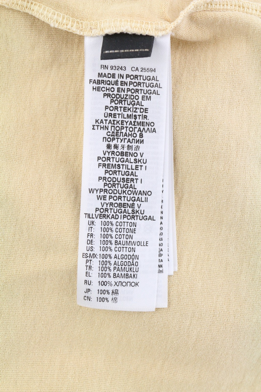 DIESEL T-Diegor-C2 vyriški marškinėliai, 2XL, smėlio spalvos, trumpomis rankovėmis, apvalios iškirptės, trikotažo raštu.