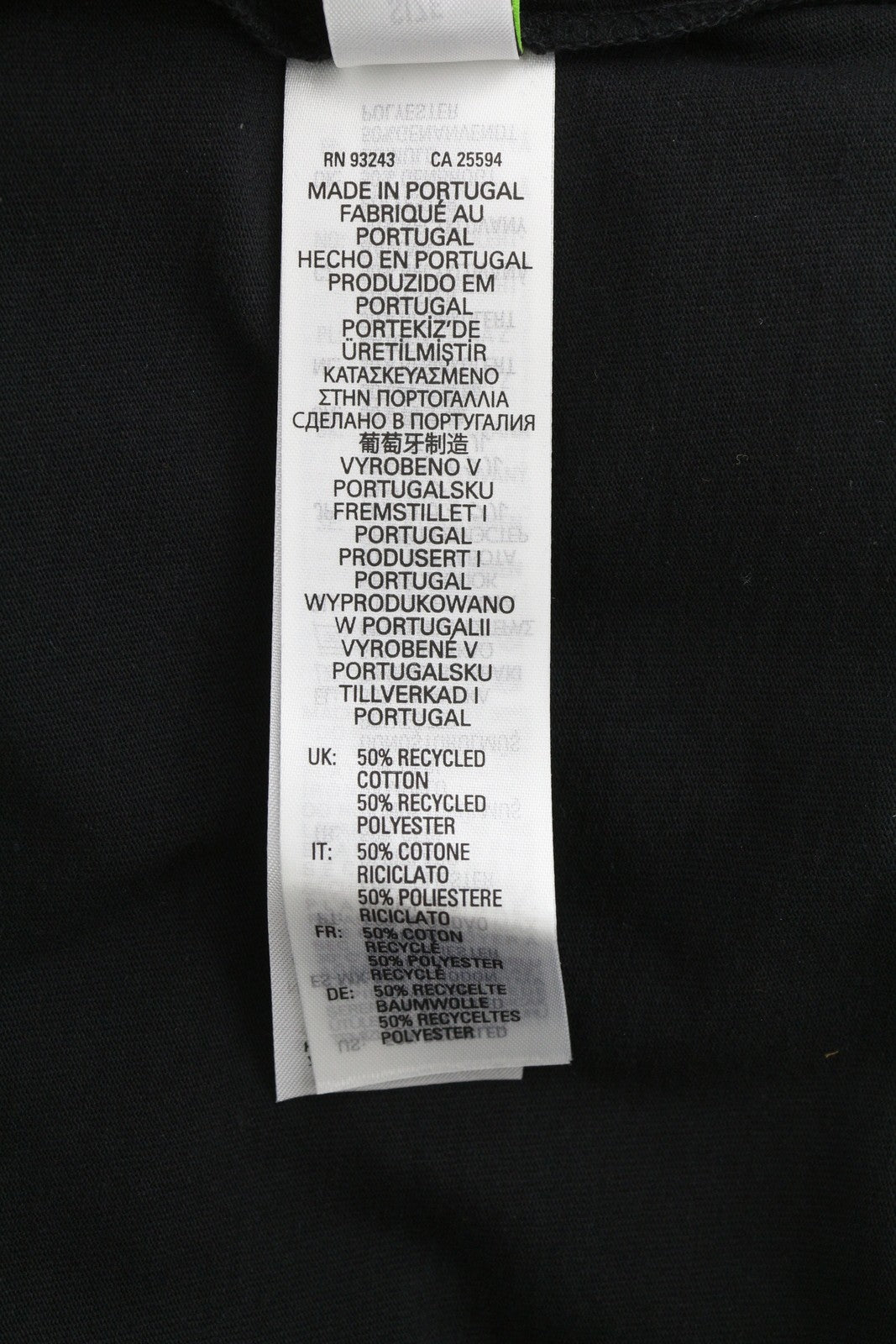 DIESEL T-Just-B59 vyriški marškinėliai, juodi, trumpomis rankovėmis, apvalia apykakle, perdirbto trikotažo audinys 