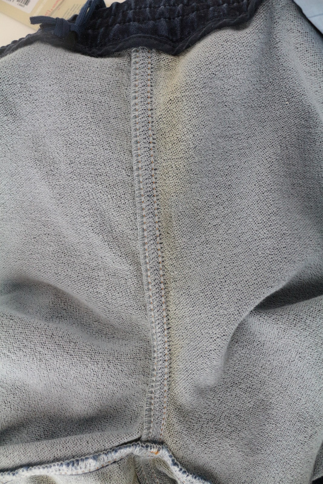 DIESEL Abbie-Ne 069AW moteriški W27 Jogg plačių klešnių mėlyni tamprūs medvilniniai džinsai 