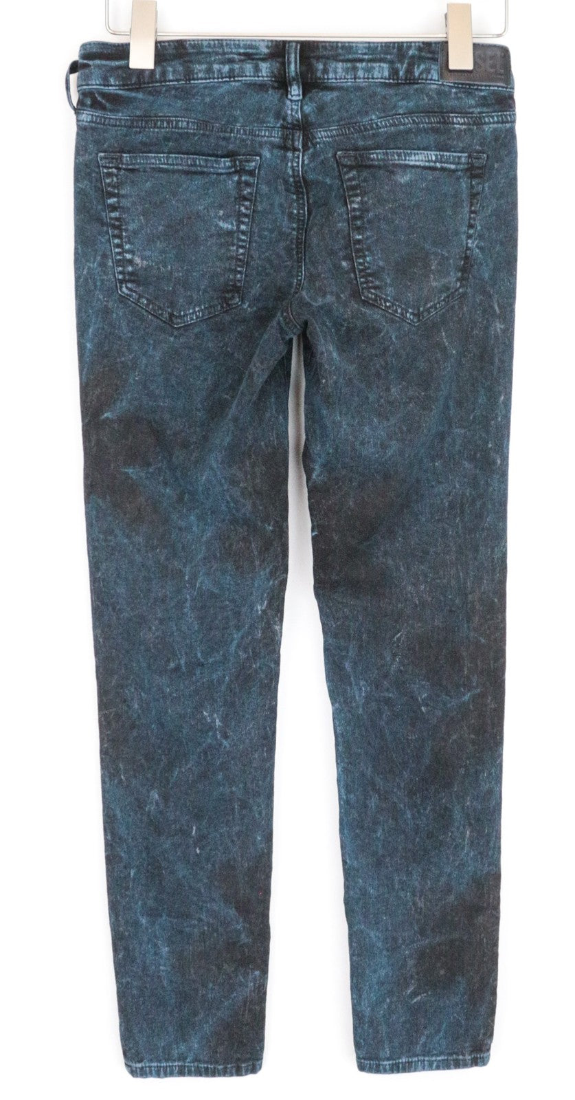 DIESEL D-Ollies-SP-NE 084AF moteriški W26 Jogg mėlyni tamprūs, ploni džinsai 