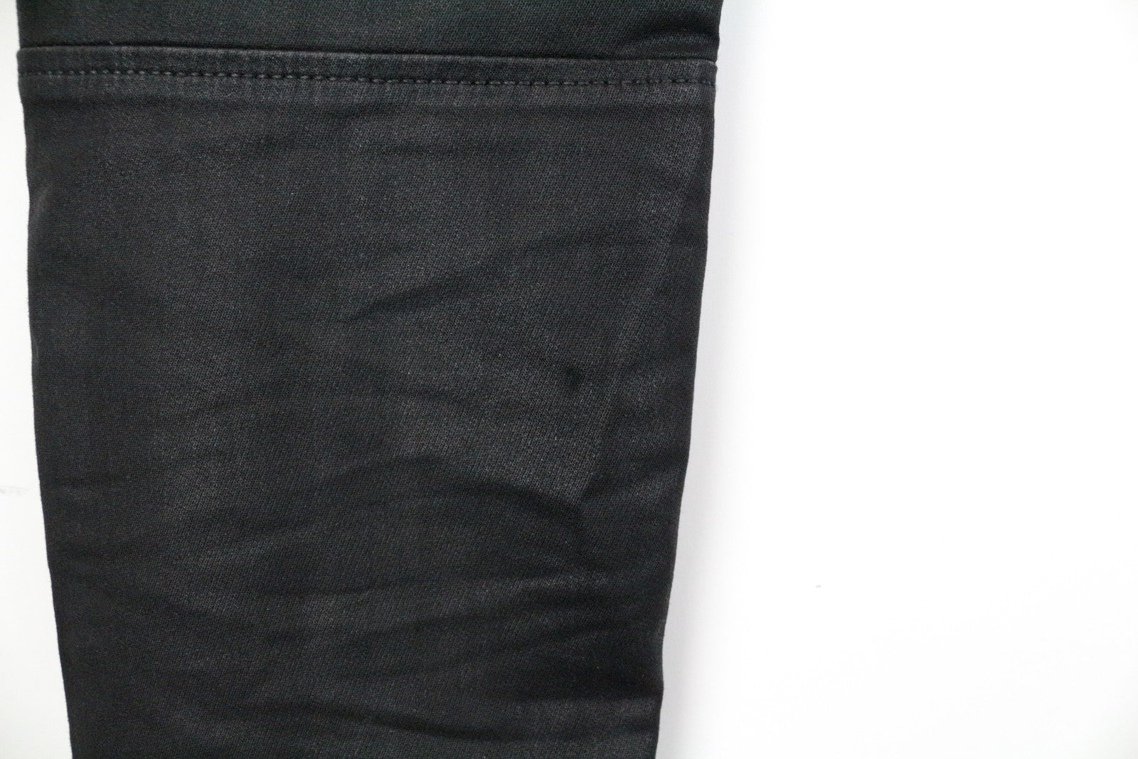 DIESEL D-Ollies 069RK moteriškos džinsinės kelnės W26 Slim Fit juodos Jogg vaškuotos tamprios kelnės 