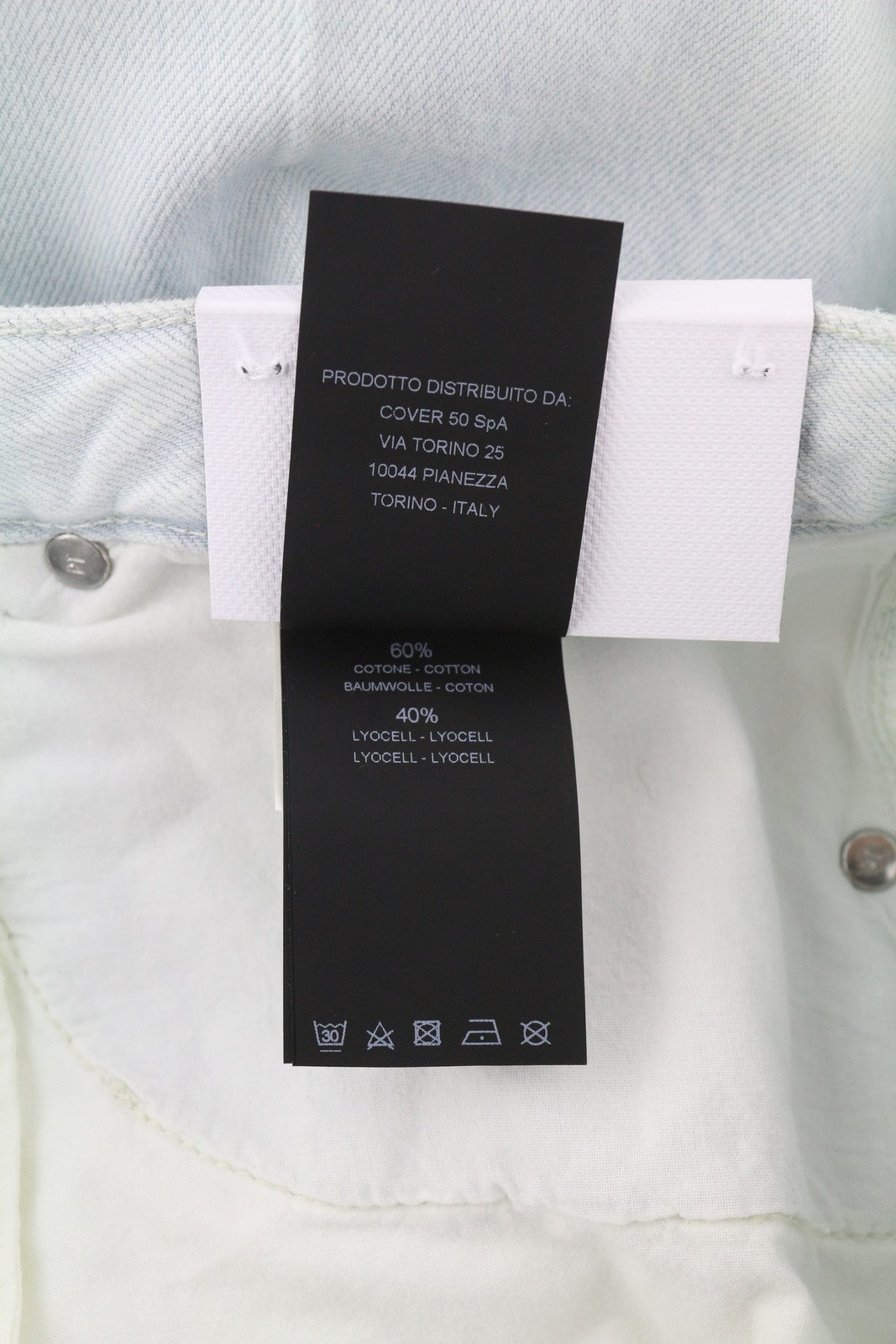 PT TORINO Tracy moteriški džinsai W28 mėlyni tiesūs iki kulkšnies su užtrauktuku 