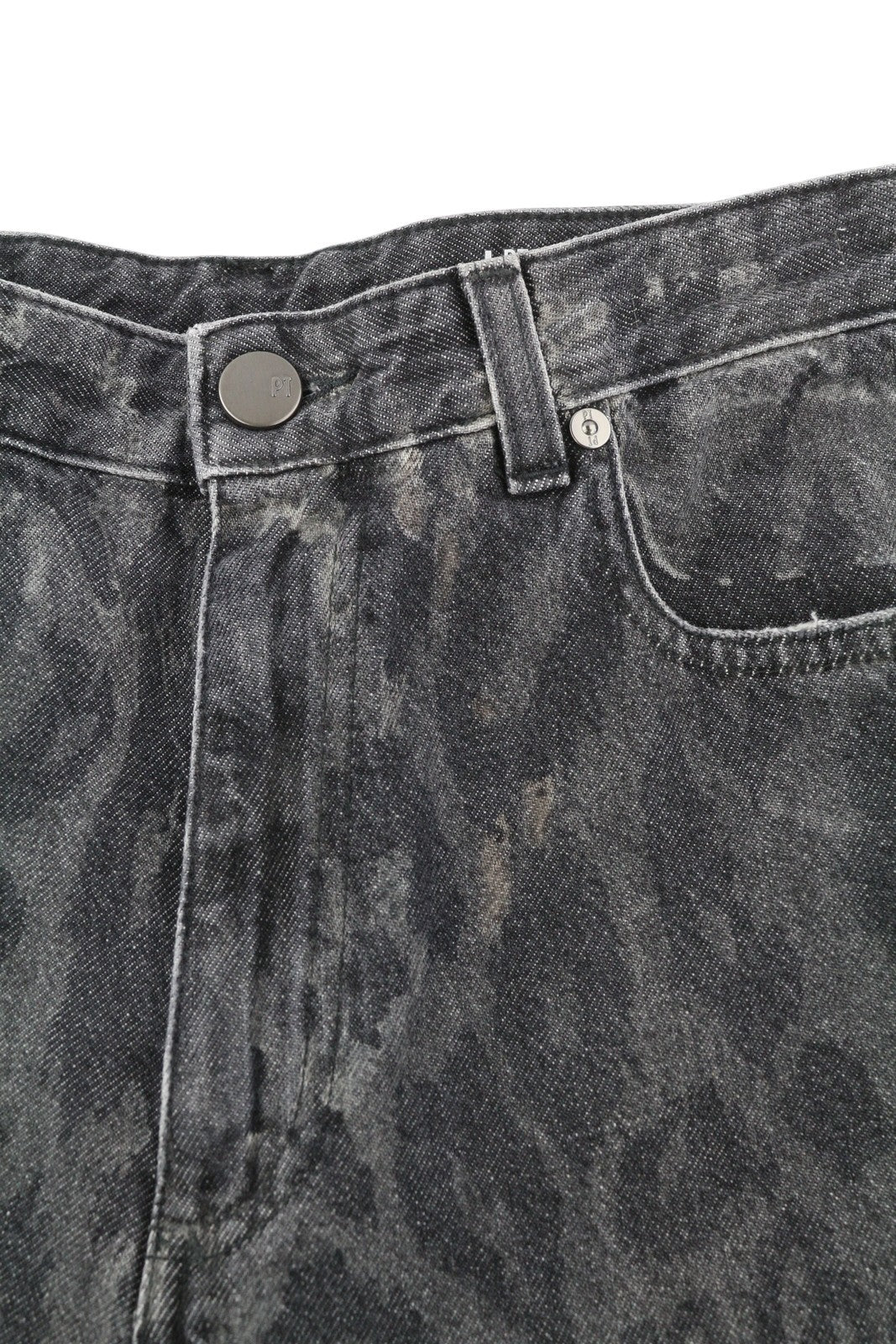 PT TORINO Tracy moteriški džinsai W28 pilki, skalbti tiesūs iki kulkšnių 