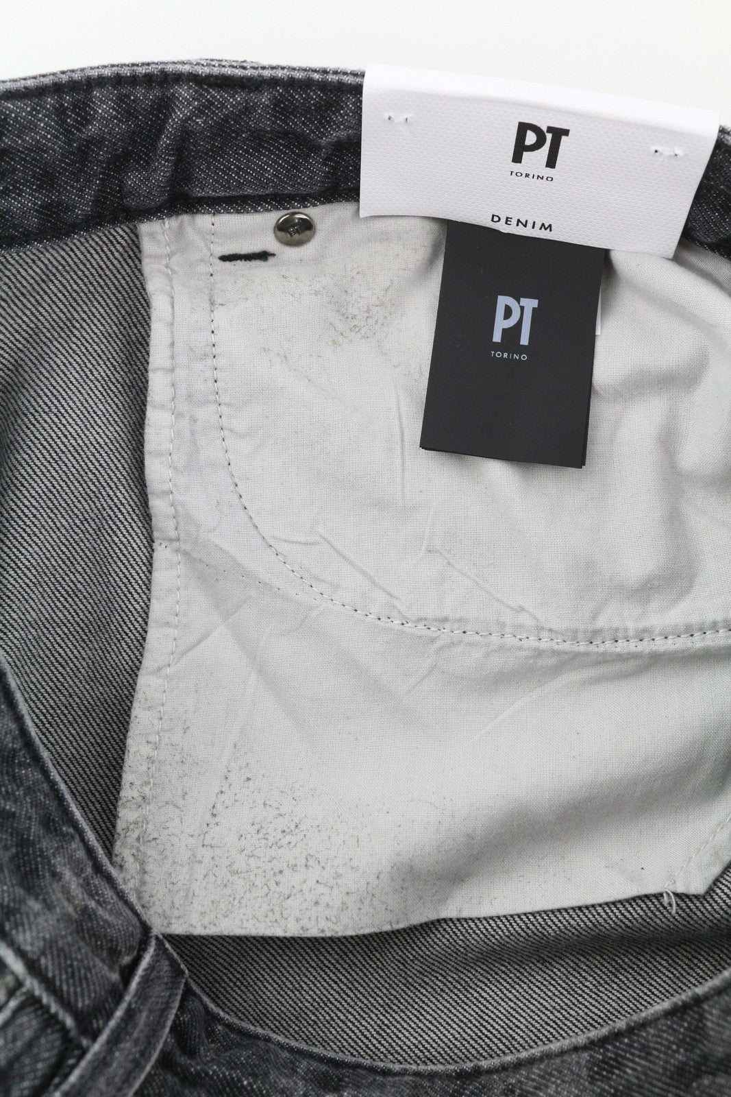 PT TORINO Tracy moteriški džinsai, W30, pilki, tiesūs, iki kulkšnių 