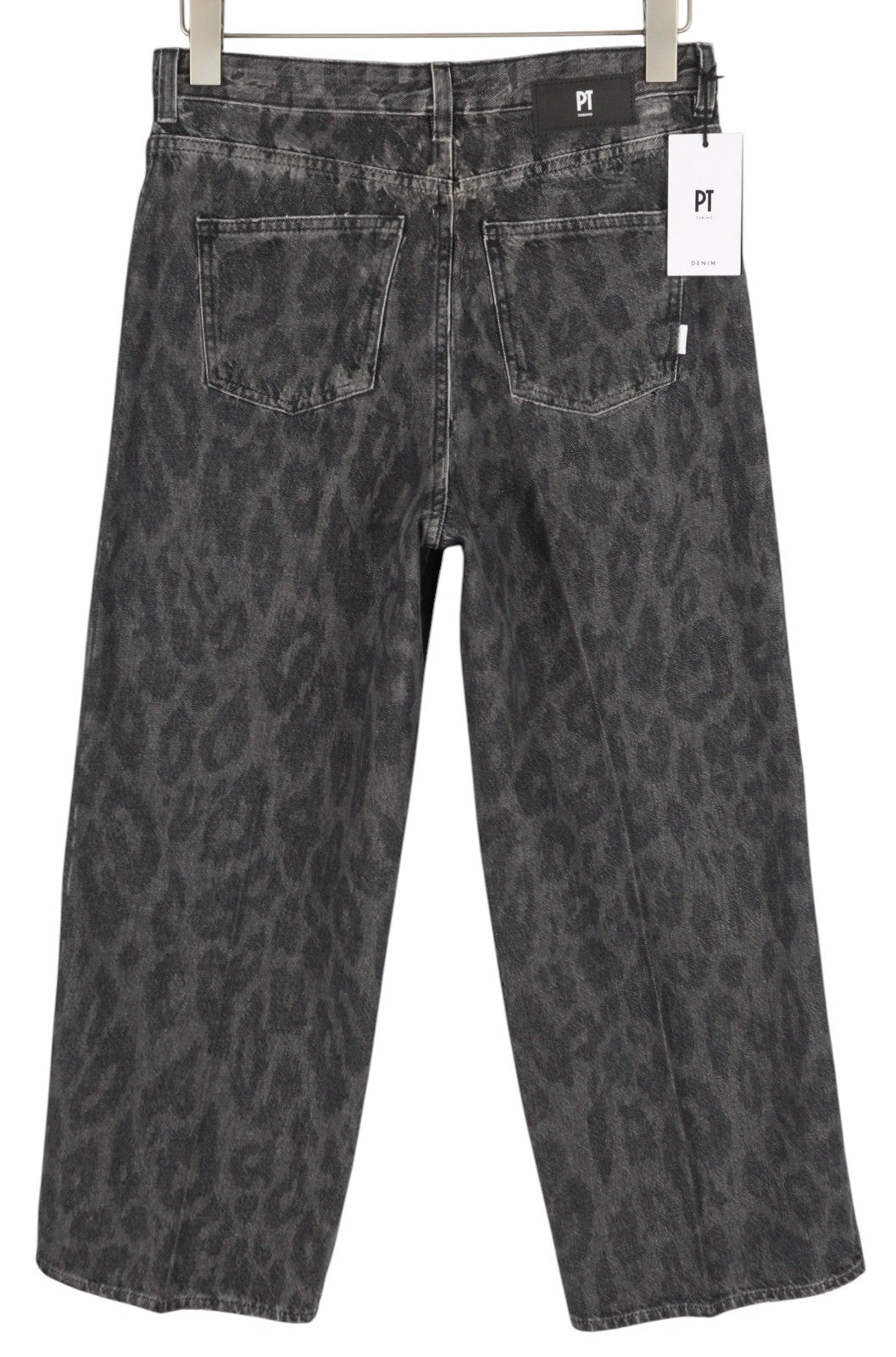 PT TORINO Tracy moteriški džinsai, W30, pilki, tiesūs, iki kulkšnių 