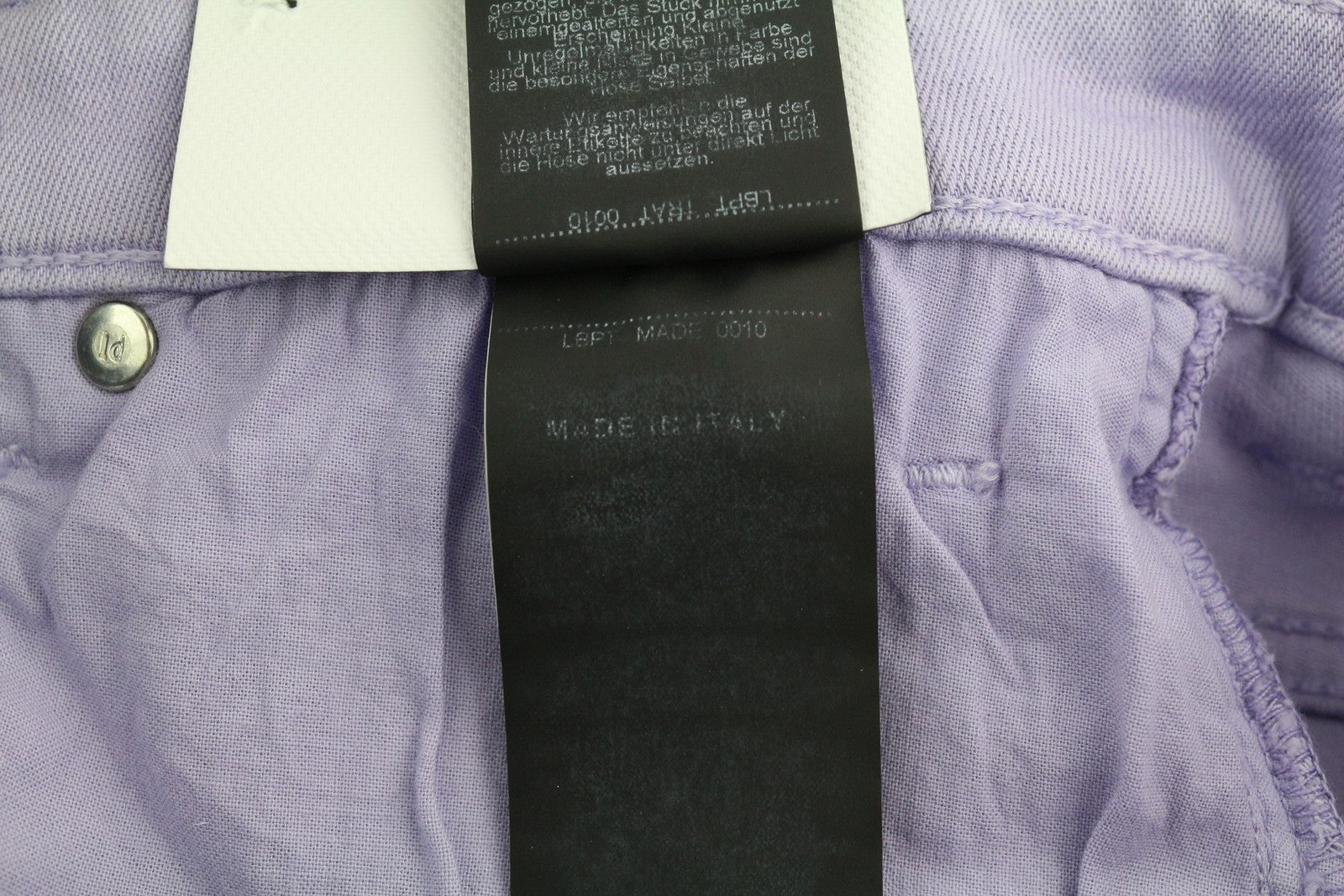 PT TORINO Kim moteriški džinsai W32 violetinės violetinės spalvos platėjantys tamprūs džinsai iki kulkšnies RRP 225 € 