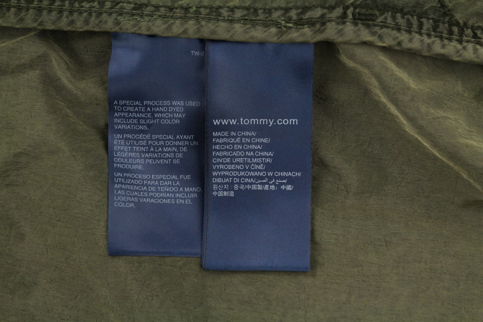 TOMMY JEANS vyriška striukė S dydis, žalia, skalbta, su užtrauktuku, lengva. 