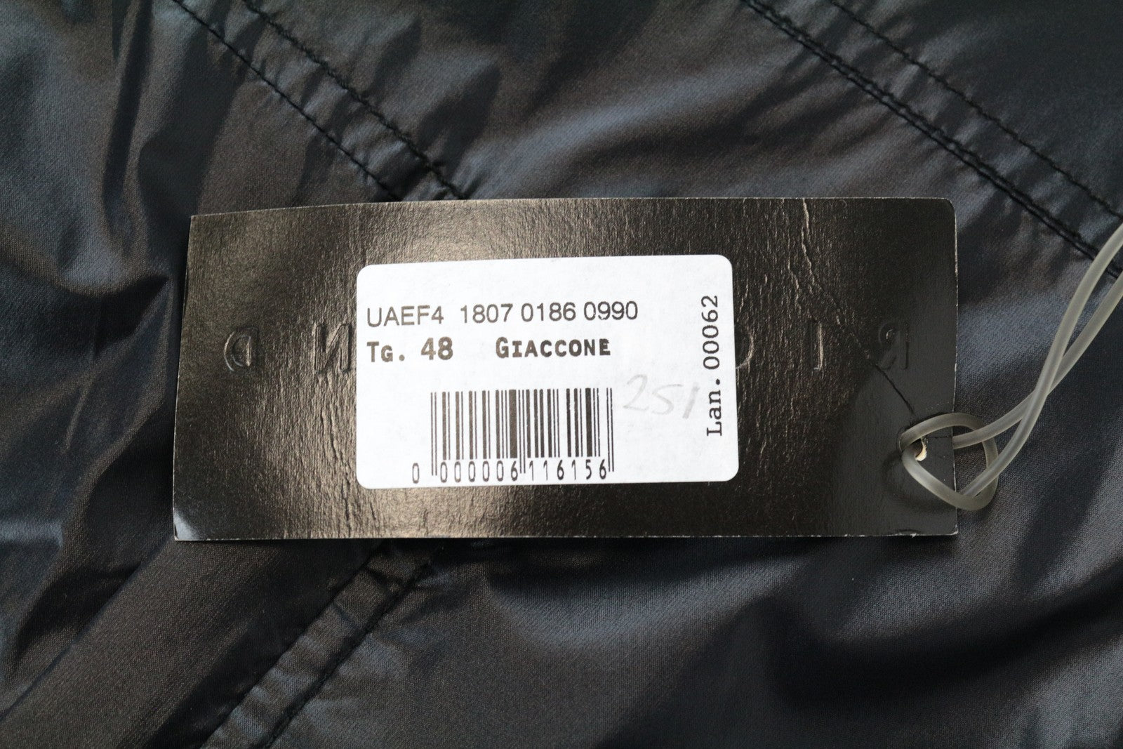 RICHMOND vyriška 48 tamsiai mėlyna striukė su užtrauktuku priekyje, lengva, vienaeilė 