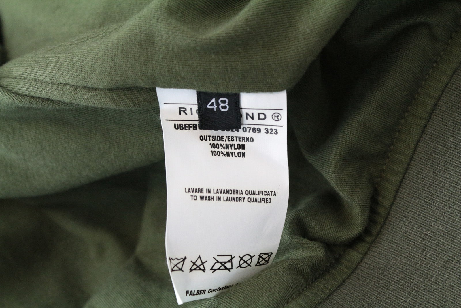 RICHMOND vyriška 48 žalia lengva laisvalaikio ilgarankovė vienaeilė striukė 