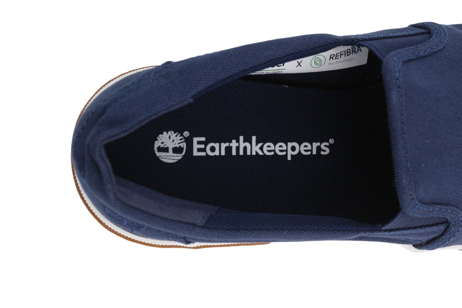 TIMBERLAND A42QY vyriški batai EU41/42 mėlyni migdolų noselės užsegami be kulno, Tencel Refibra 