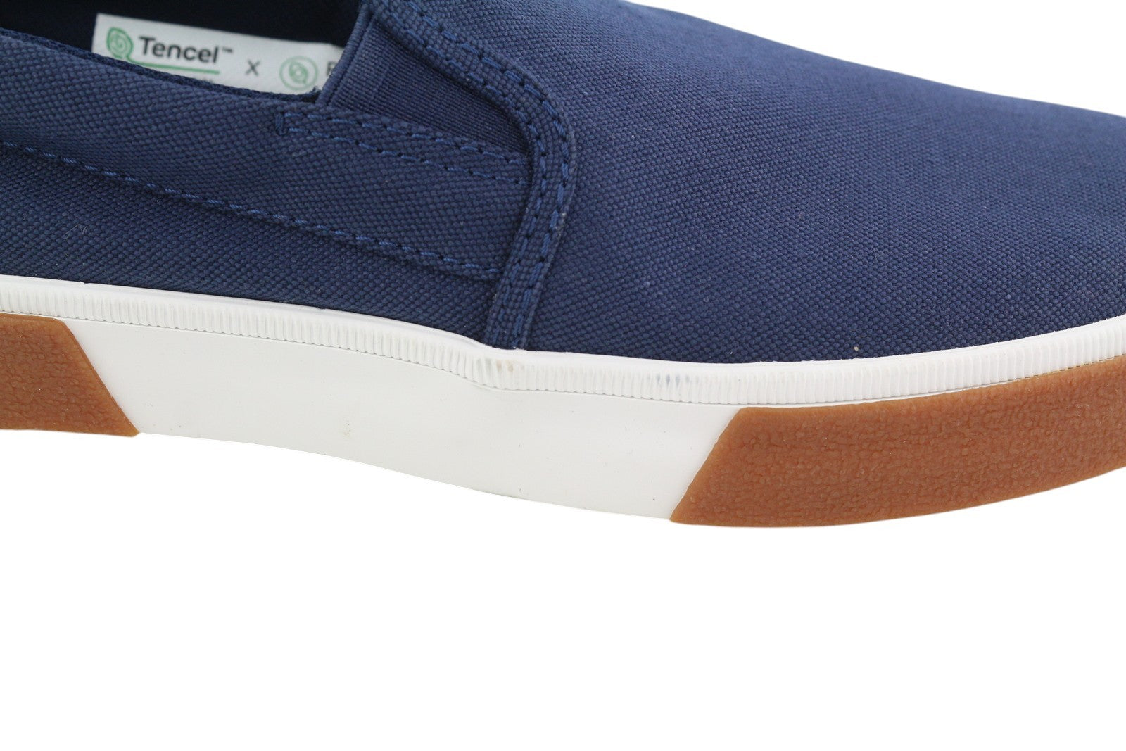 TIMBERLAND A42QY vyriški batai EU41/42 mėlyni migdolų noselės užsegami be kulno, Tencel Refibra 