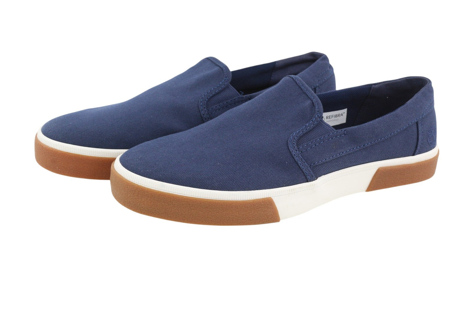 TIMBERLAND A42QY vyriški batai EU41/42 mėlyni migdolų noselės užsegami be kulno, Tencel Refibra 