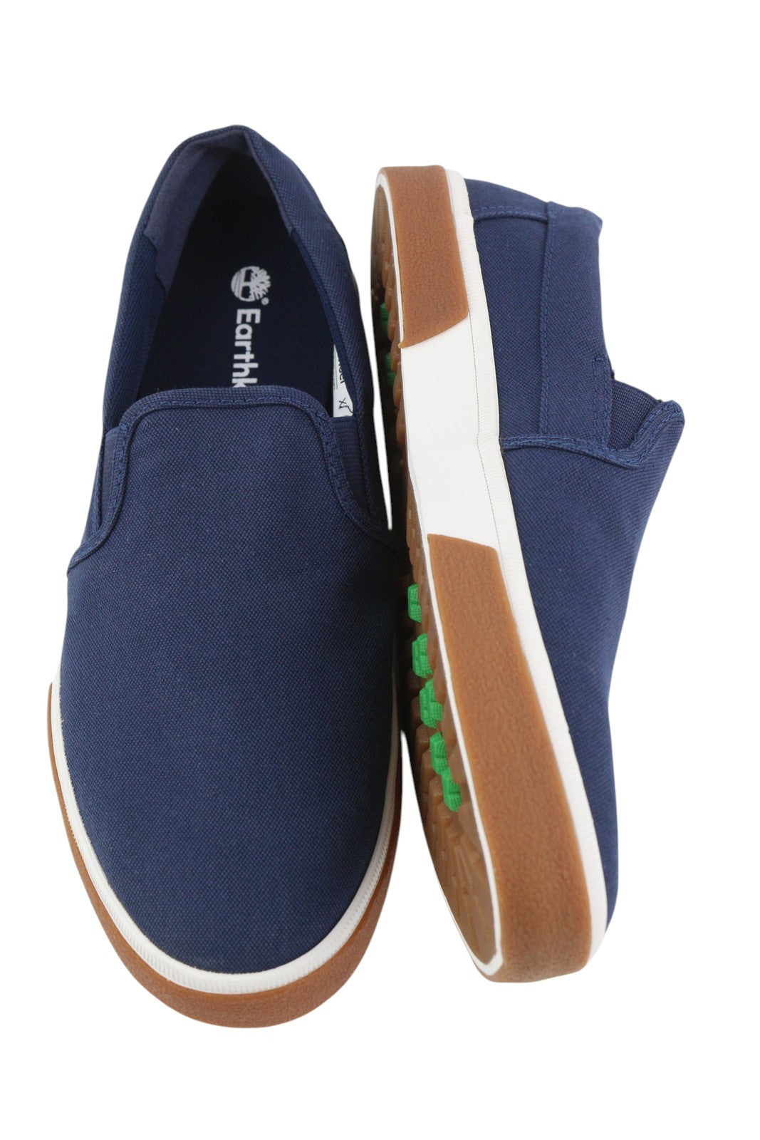 TIMBERLAND A42QY vyriški batai EU41/42 mėlyni migdolų noselės užsegami be kulno, Tencel Refibra 