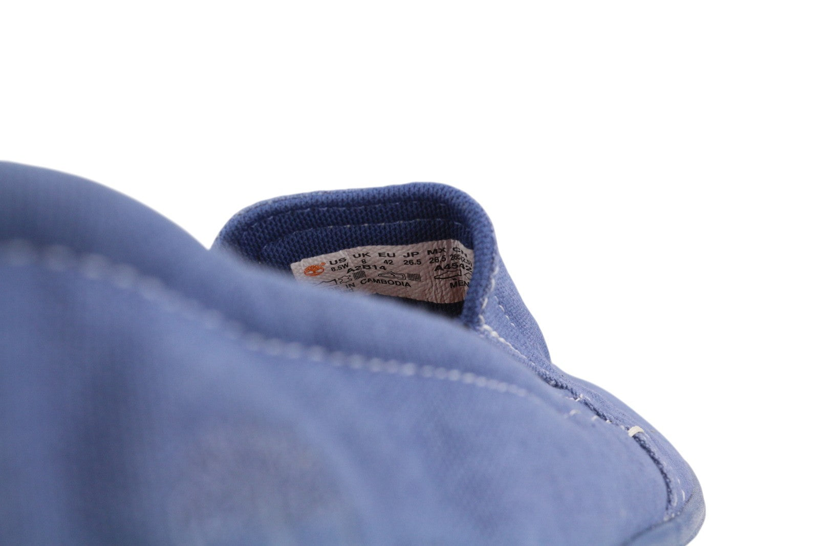 TIMBERLAND A2B14 vyriški batai EU42/43 mėlyni užsegami, žema „Sensorflex“ komforto sistema 