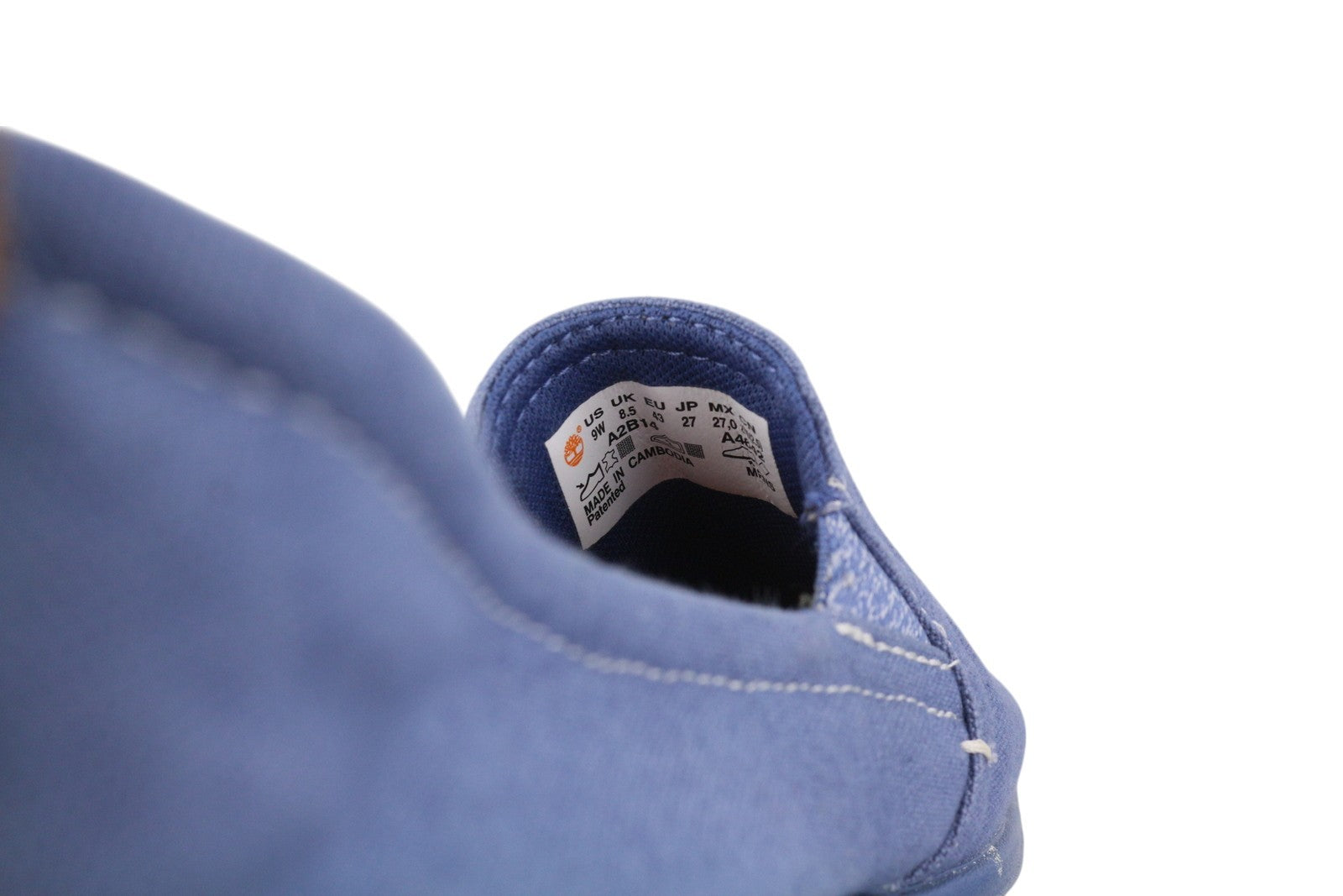 TIMBERLAND A2B14 vyriški batai EU42/43 mėlyni užsegami, žema „Sensorflex“ komforto sistema 