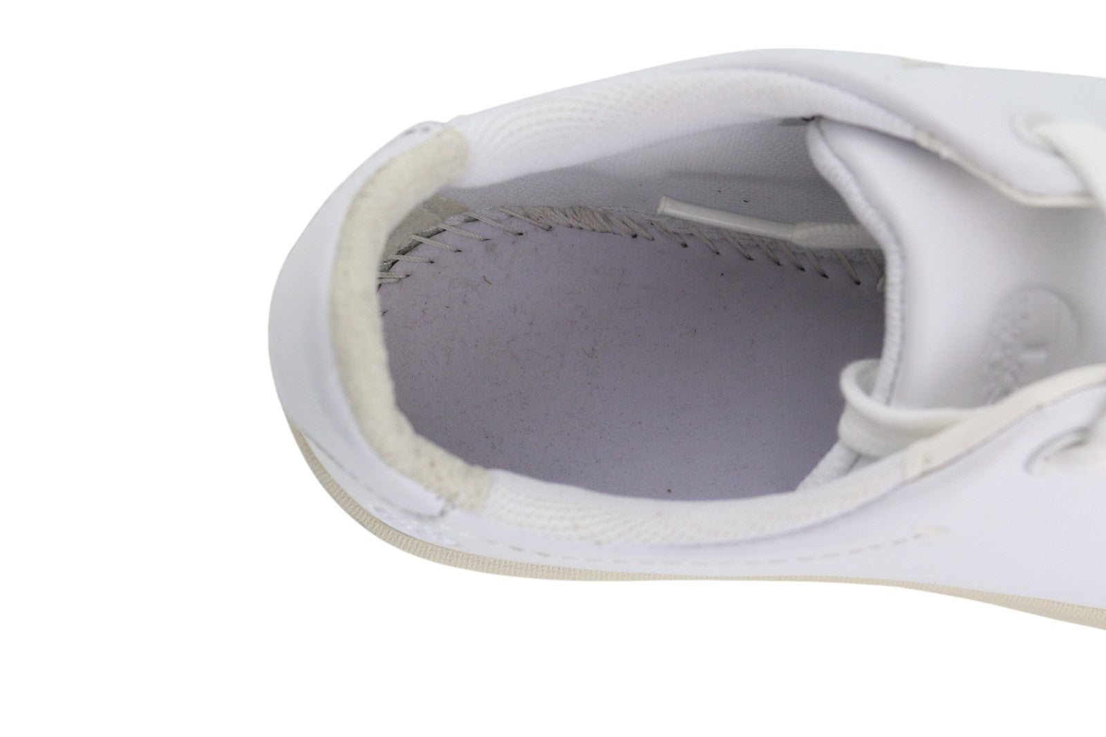 TIMBERLAND A2G8W moteriški sportbačiai EU36/37 balti odiniai žemapadžiai su raišteliais ReBOTL 