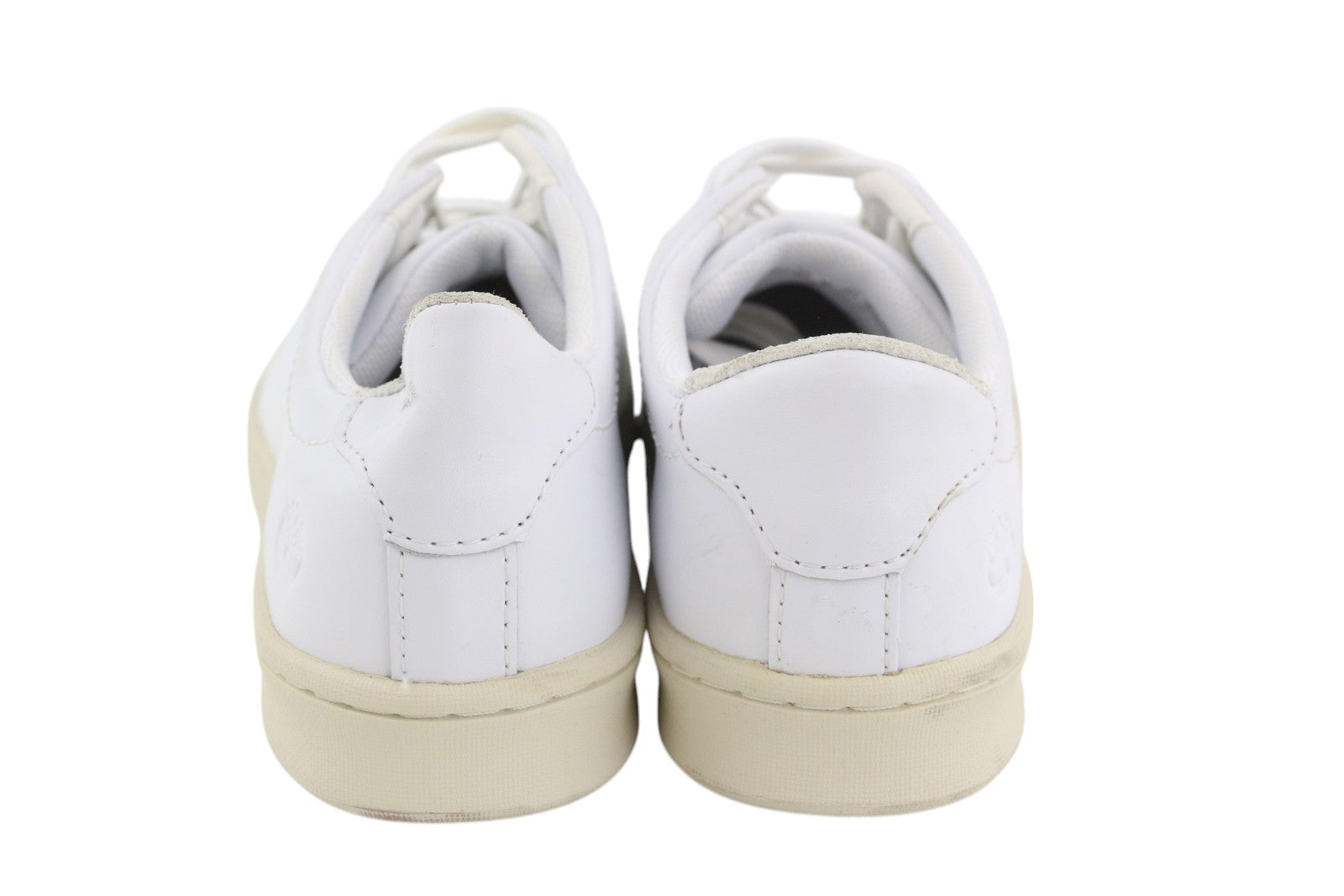 TIMBERLAND A2G8W moteriški sportbačiai EU36/37 balti odiniai žemapadžiai su raišteliais ReBOTL 