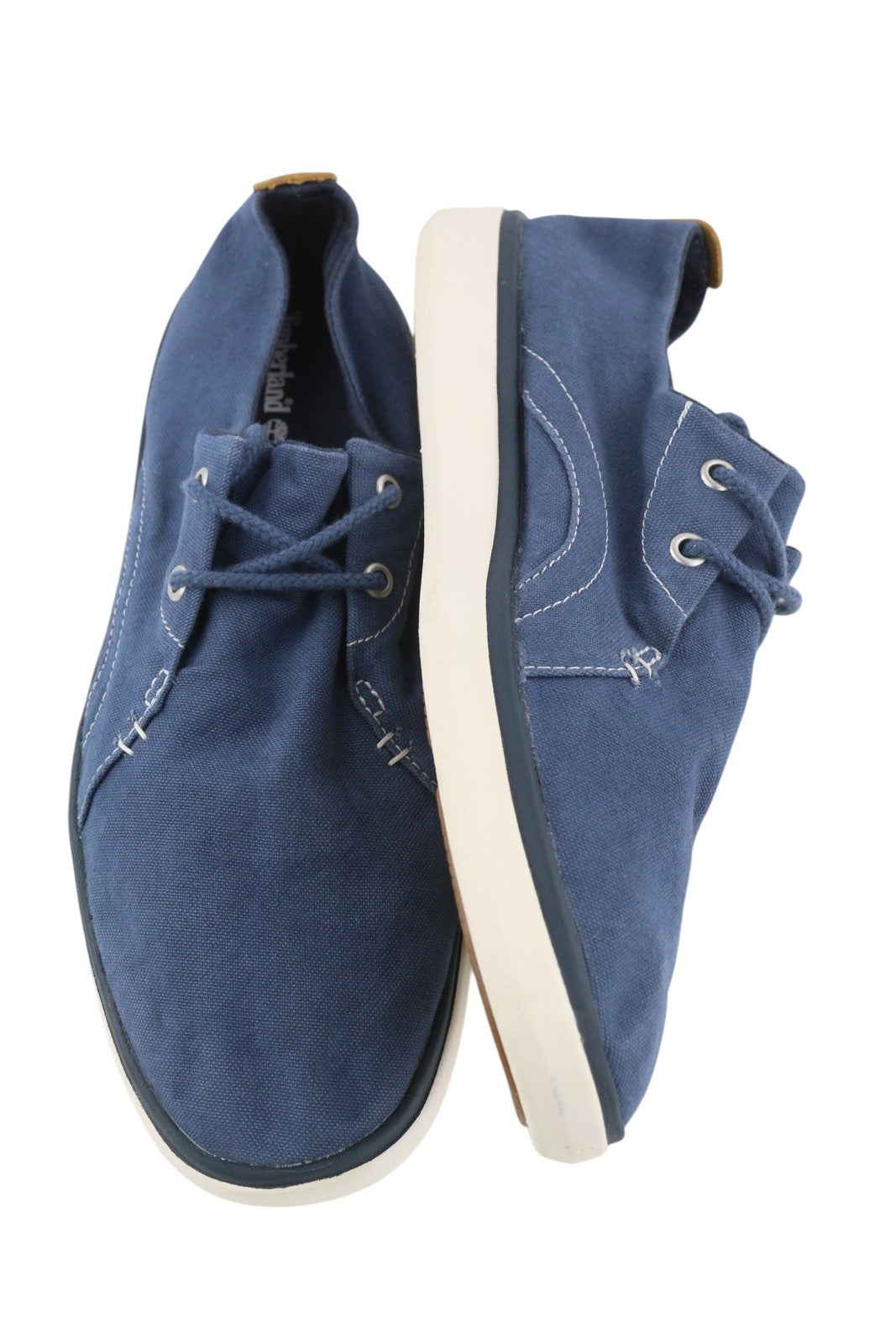 TIMBERLAND A1LP3 vyriški sportbačiai EU43/44 mėlyni, žemai suvarstomi „Sensorflex Comfort System“ 