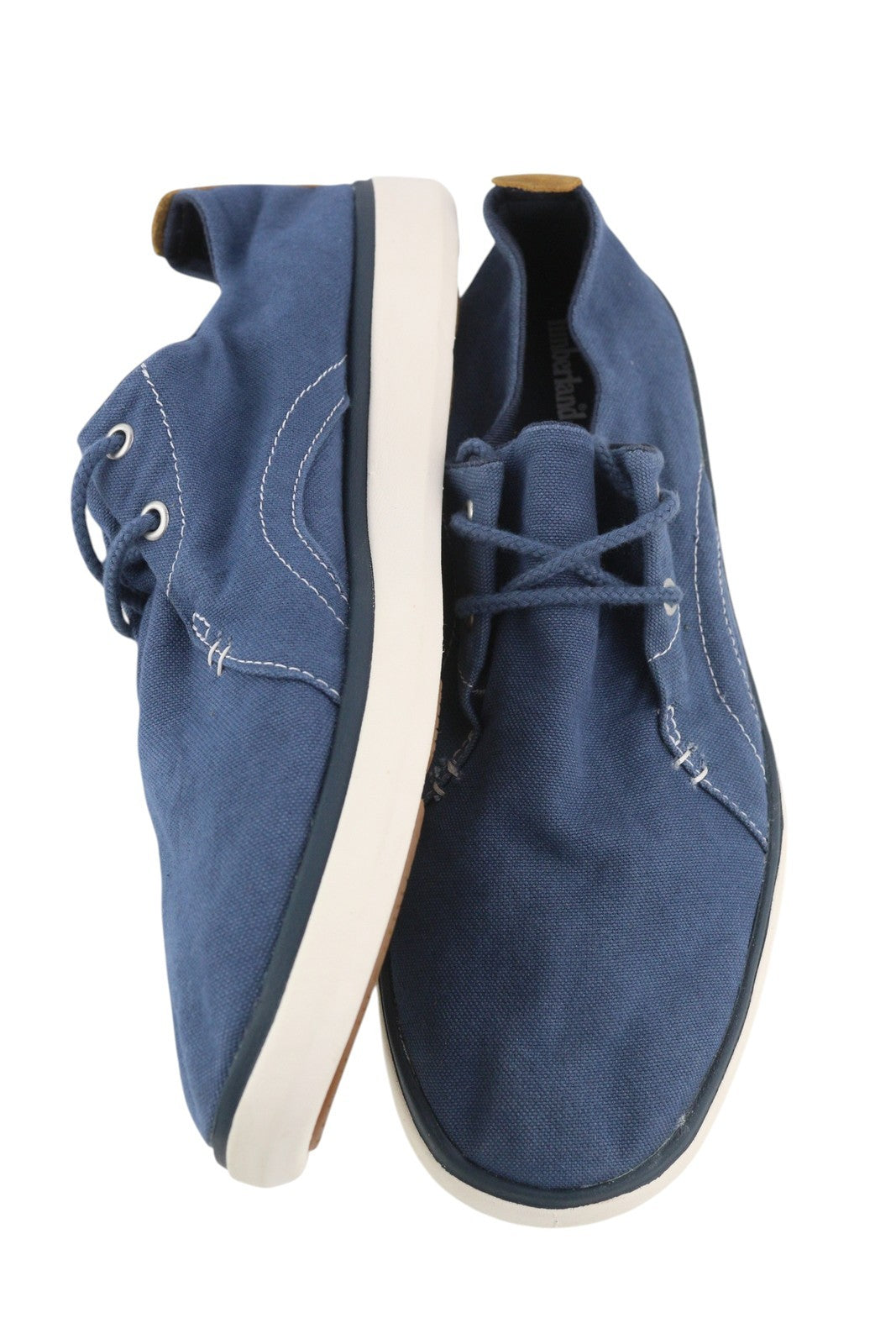 TIMBERLAND A1LP3 vyriški sportbačiai EU43/44 mėlyni, žemai suvarstomi „Sensorflex Comfort System“ 