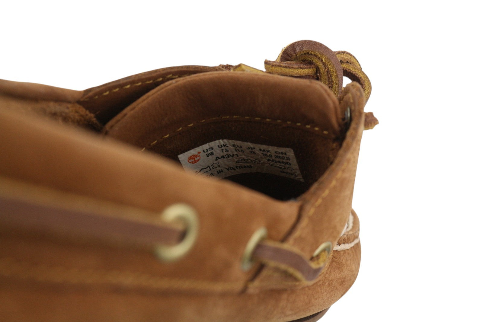 TIMBERLAND A43V1 vyriški batai EU41/41.5 rudi odiniai užsegami batai su nėriniais, nepaliekantys žymių. 