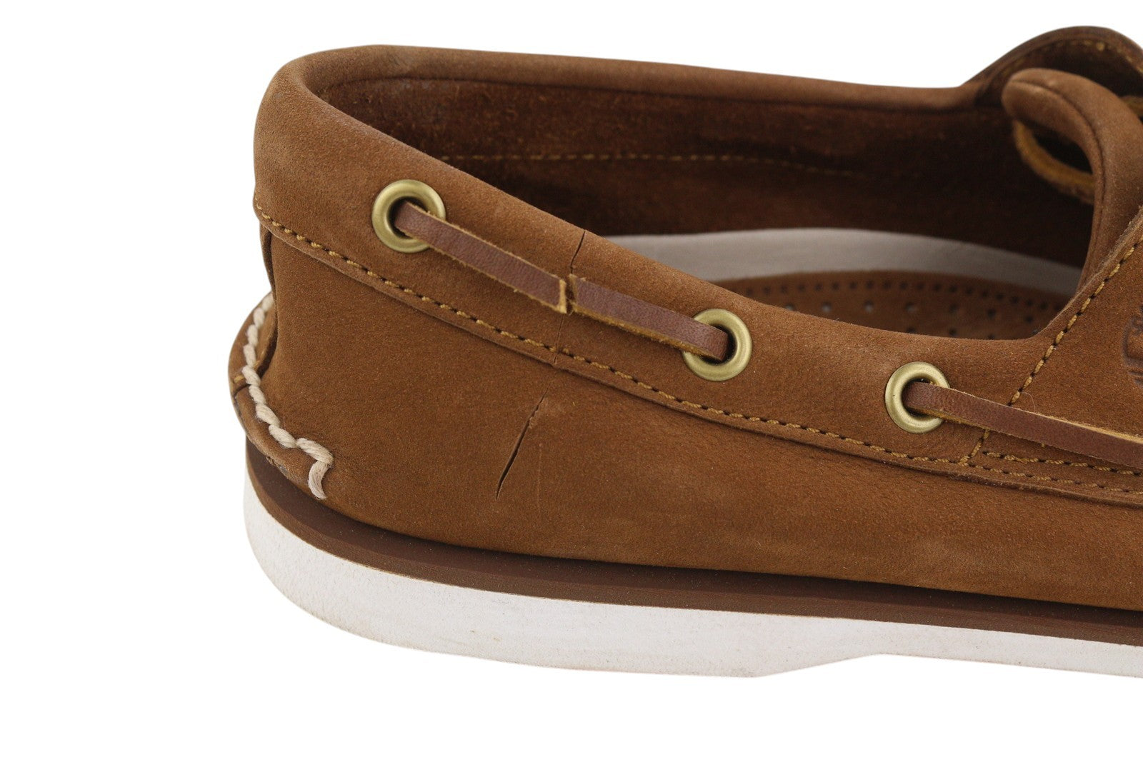 TIMBERLAND A43V1 vyriški batai EU41/41.5 rudi odiniai užsegami batai su nėriniais, nepaliekantys žymių. 