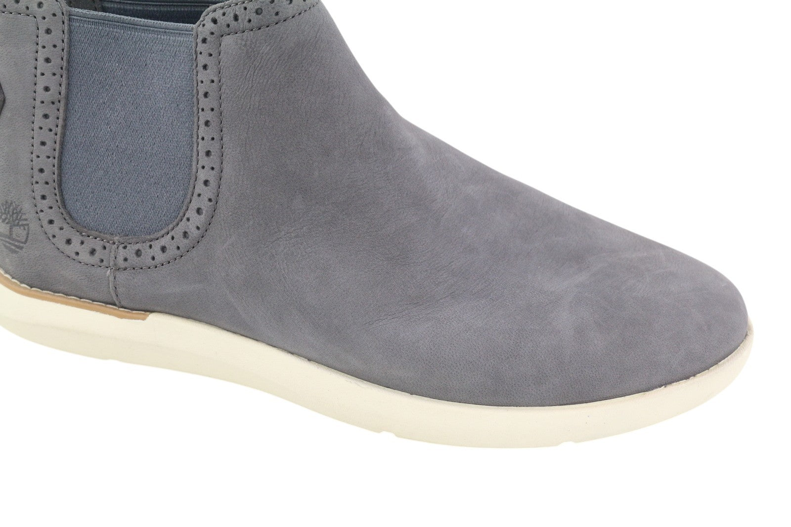 TIMBERLAND A1UZP moteriški aulinukai, 39/40 dydžio, pilki, odiniai, migdolų nosimi, „Hoverlite“ stiliaus. 