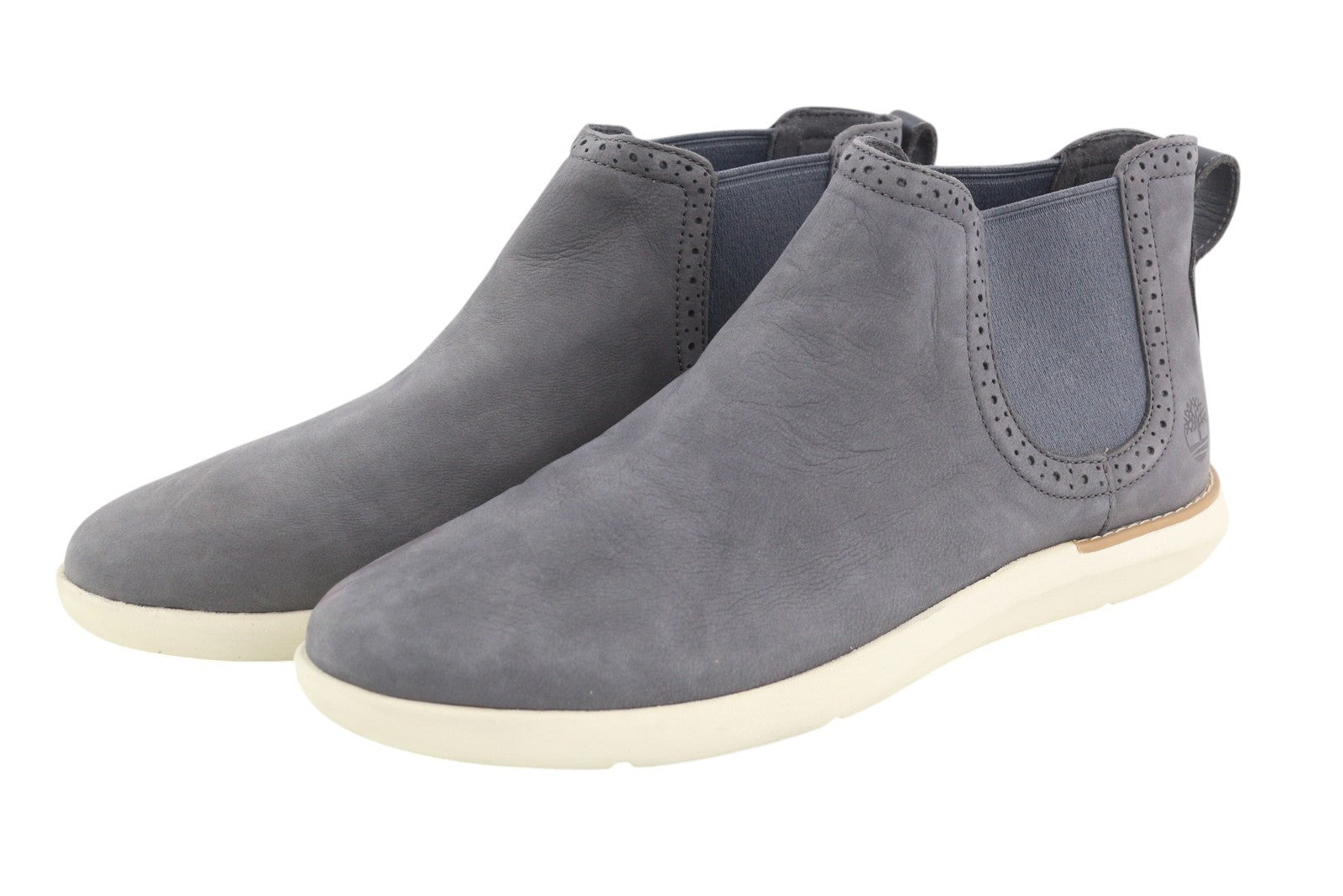 TIMBERLAND A1UZP moteriški aulinukai, 39/40 dydžio, pilki, odiniai, migdolų nosimi, „Hoverlite“ stiliaus. 