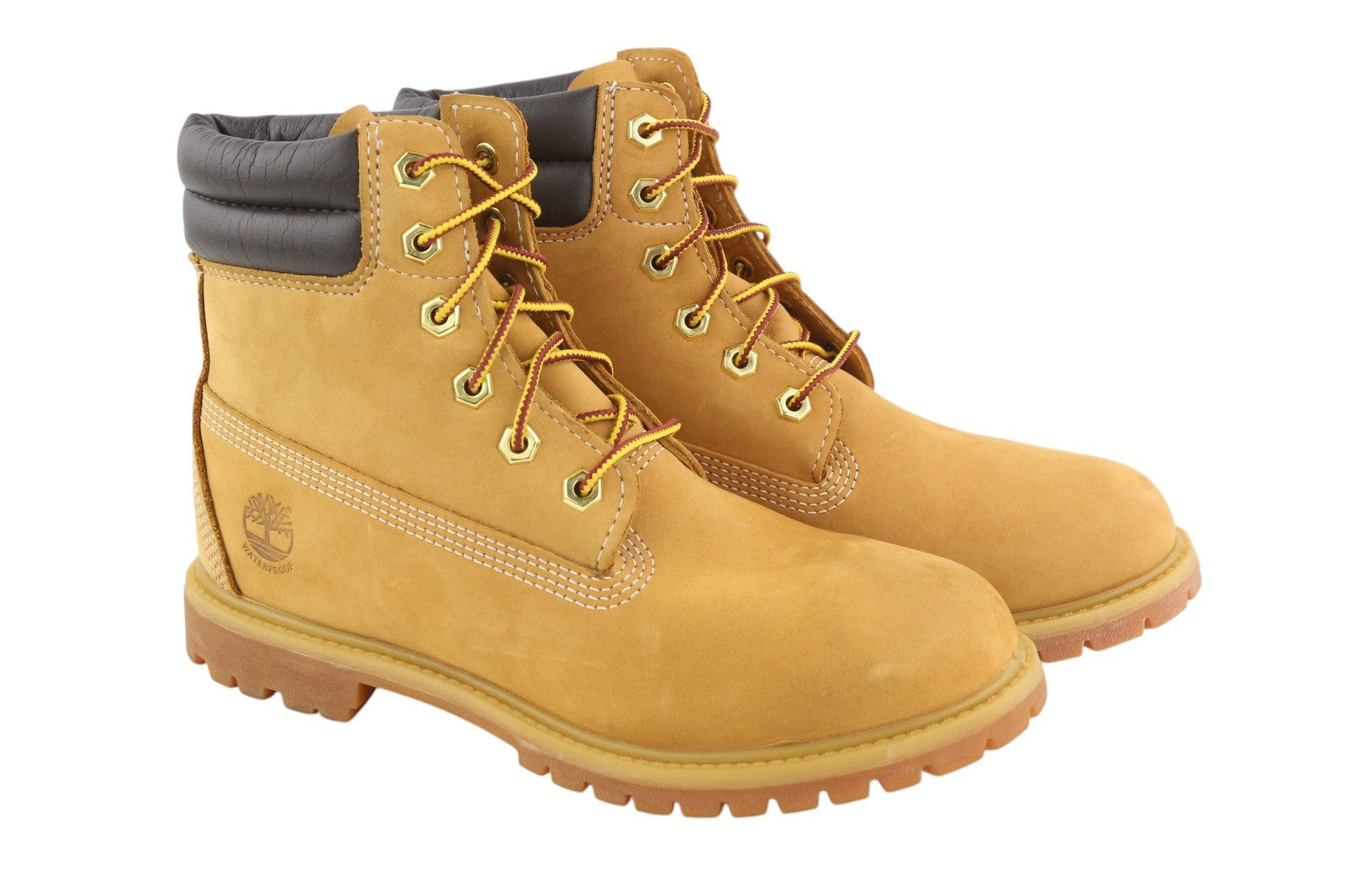 TIMBERLAND 42687 moteriški aulinukai EU39.5/39 rudi odiniai su raišteliais, Ortholite tipo viršutiniai batai iki kulkšnies. 