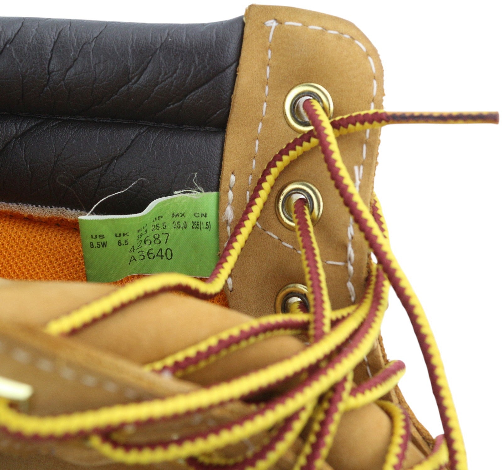TIMBERLAND 42687 moteriški aulinukai EU39.5/39 rudi odiniai su raišteliais, Ortholite tipo viršutiniai batai iki kulkšnies. 